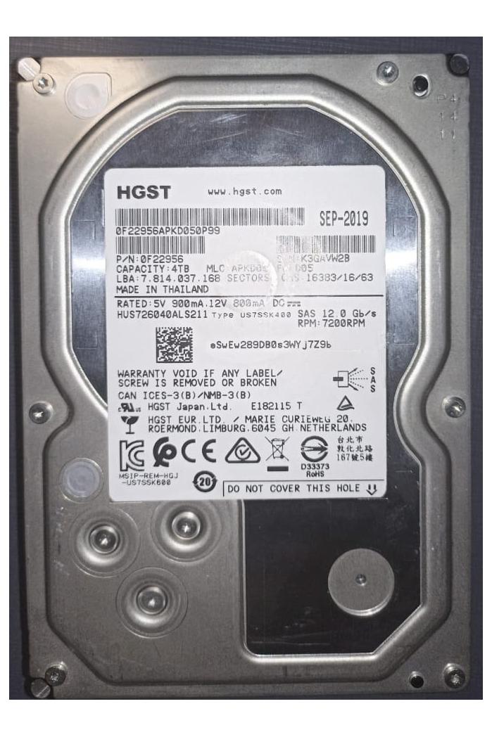 هارد SAS 4TB HGST