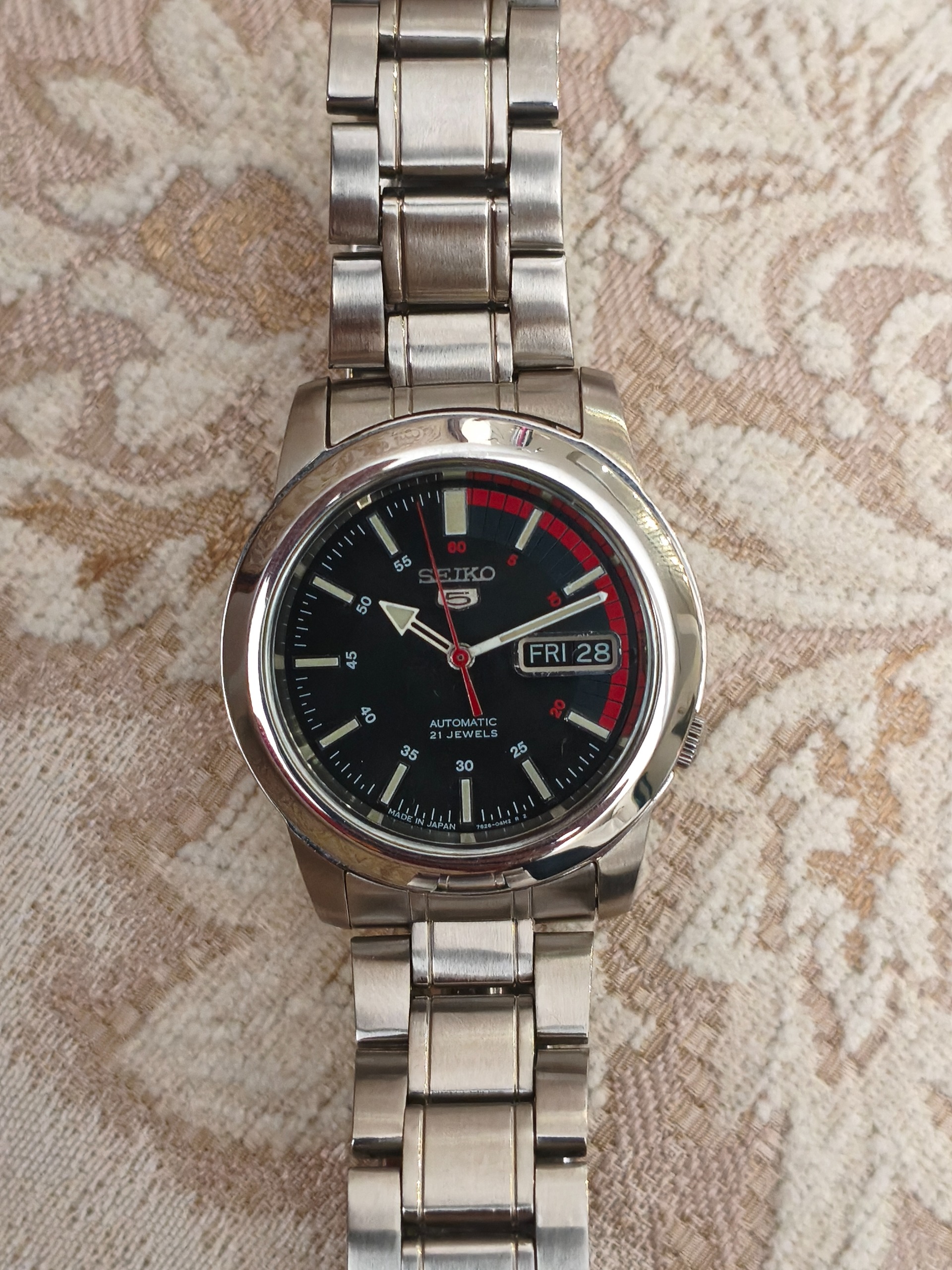 Mint SEIKO Seiko 5 Mens watch Wristwatches