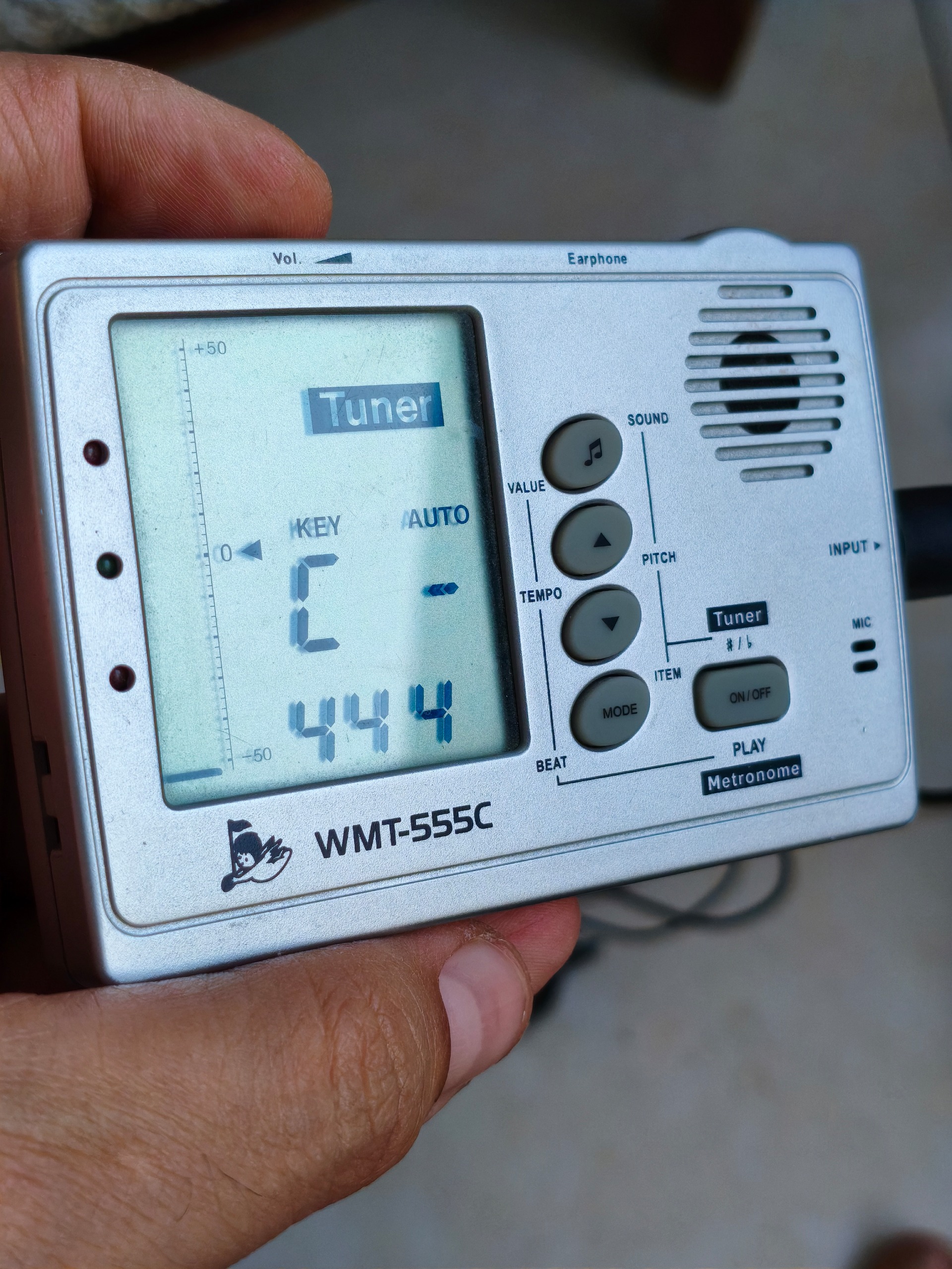 Cherub WMT-555C Digital Tuner Metronome