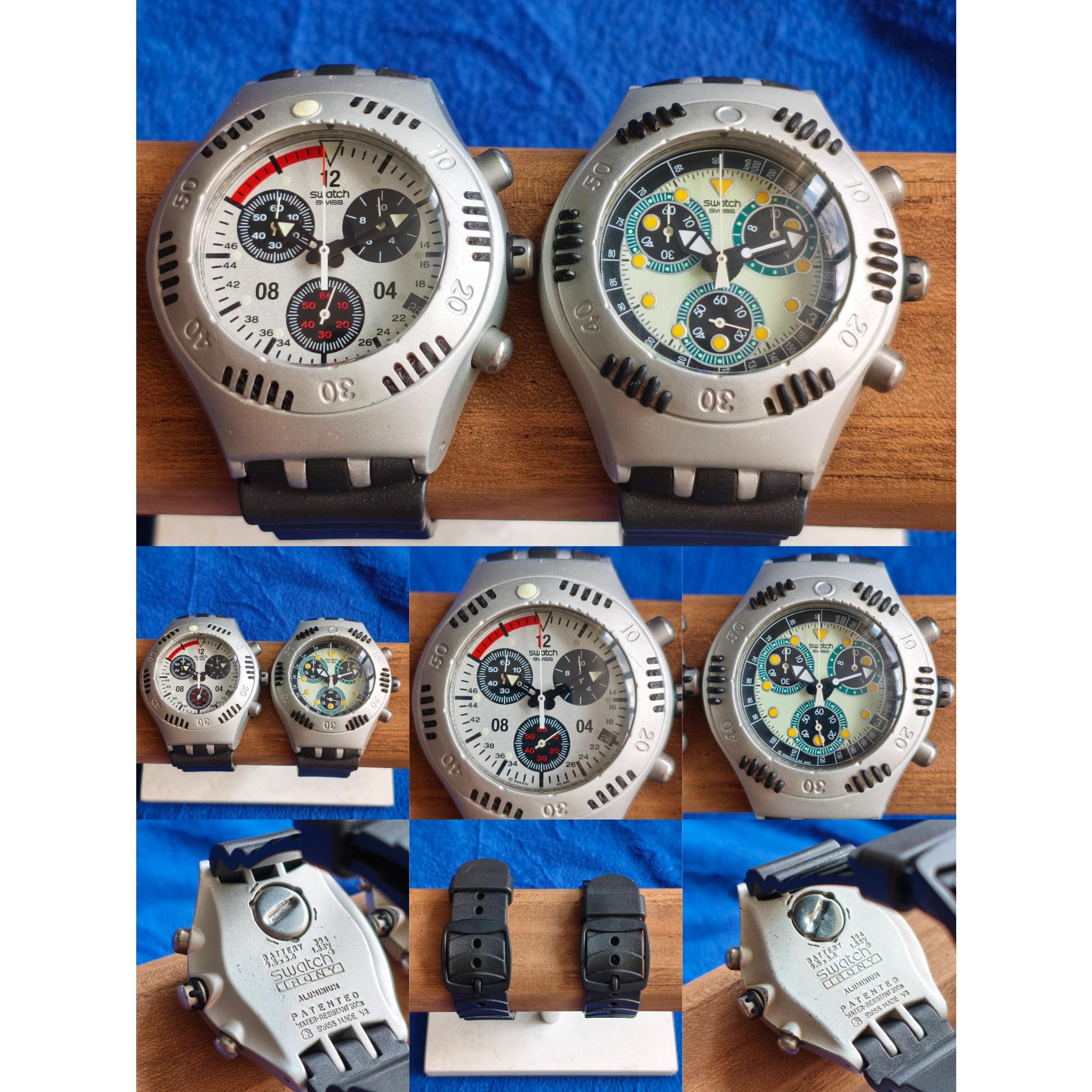 Swatch Scuba 200 Chrono  DUO Set