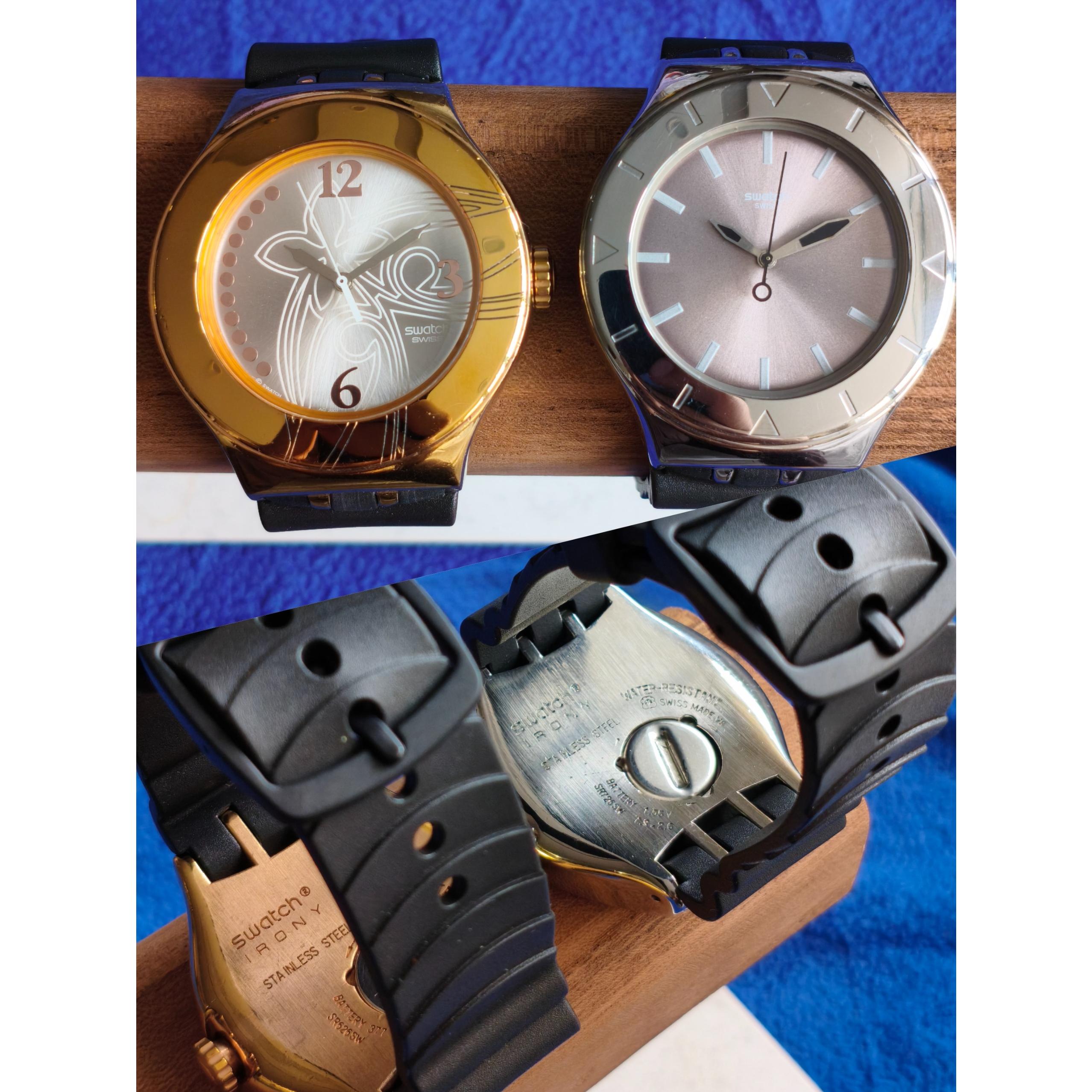 Swatch Gold Art  Swatch Steel Minimal