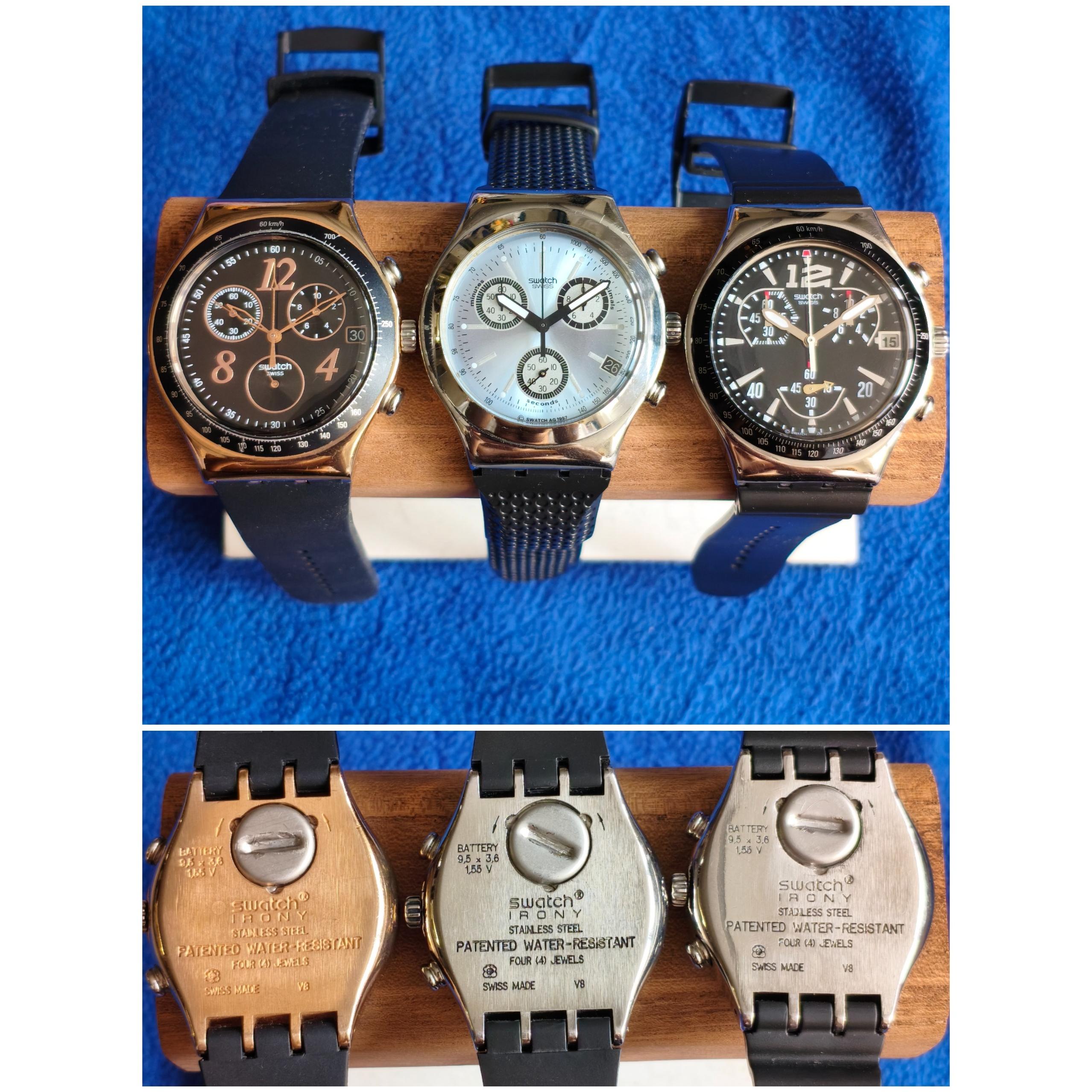 Brown Chrono  Ice Chrono  Black Chrono