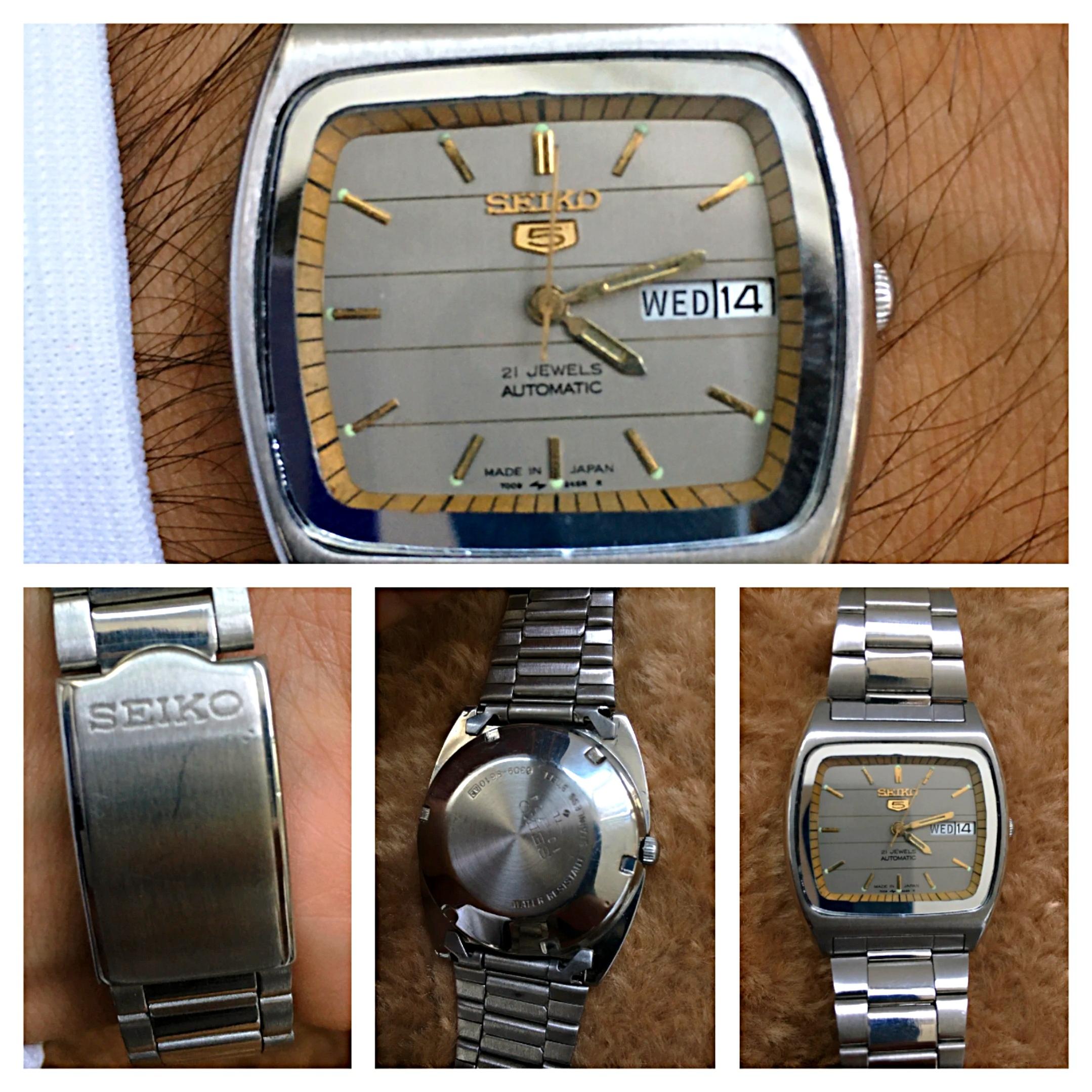 Seiko 5 Square Vintage  Japan Auto