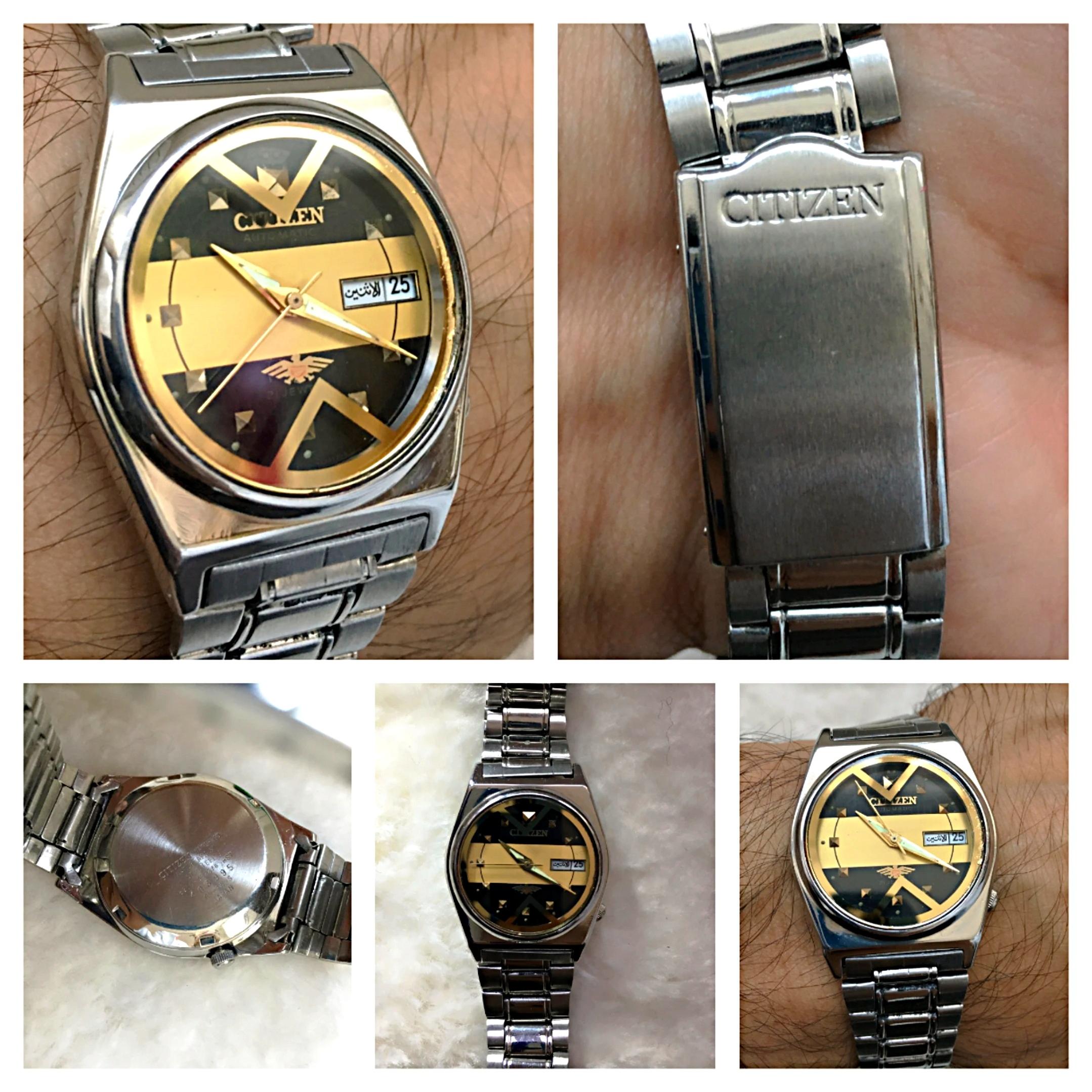 Citizen Automatic  Gold/Black X-Dial