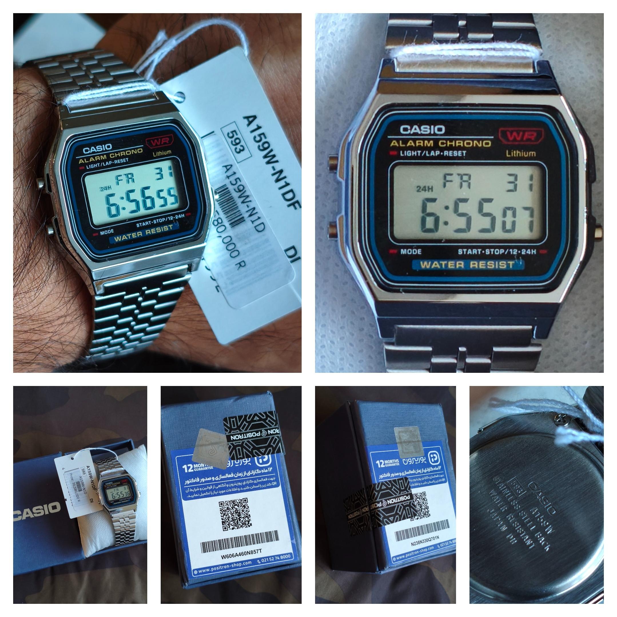 Casio A159W Original Japan Edition