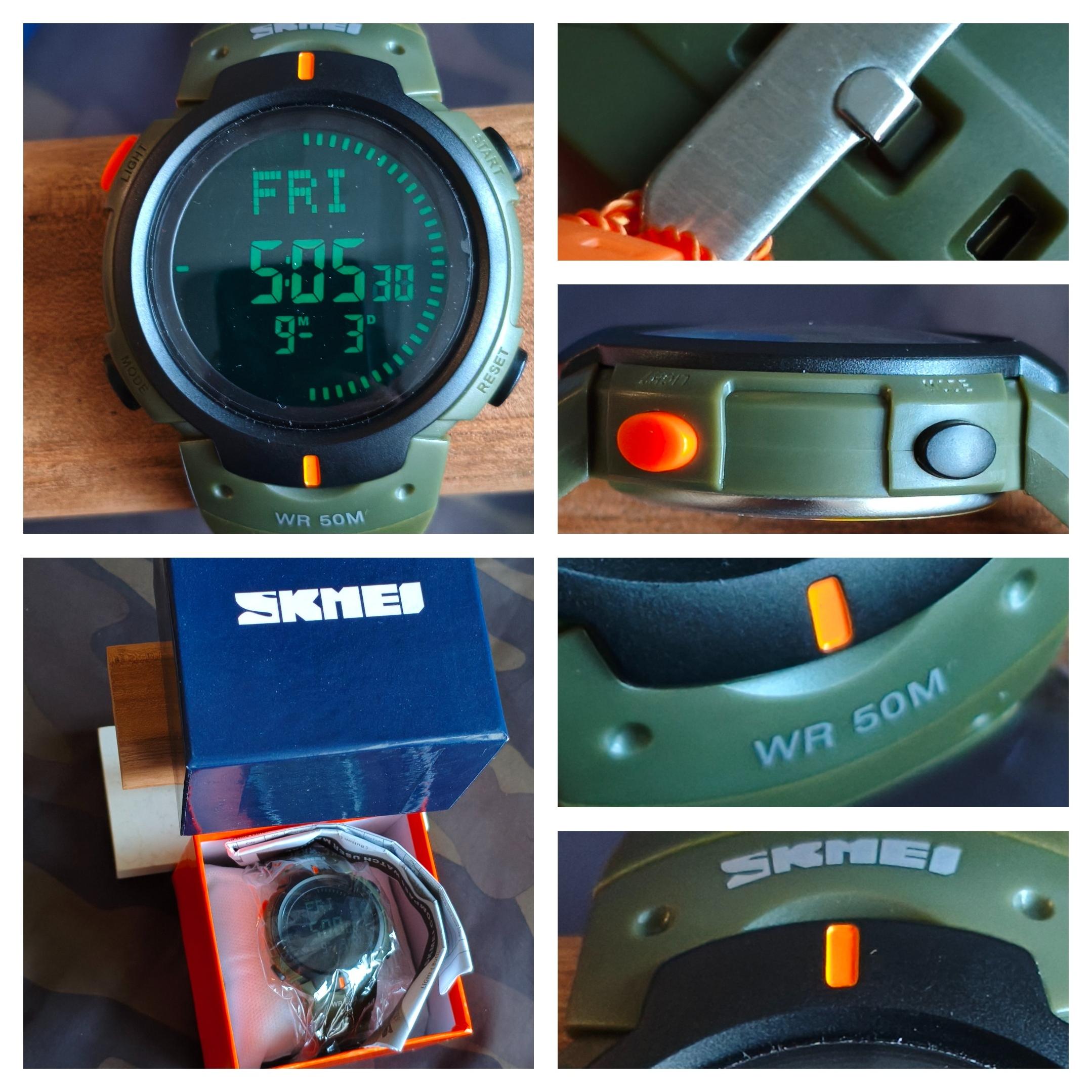 SKMEI Army Sport Digital (Japan Chip)