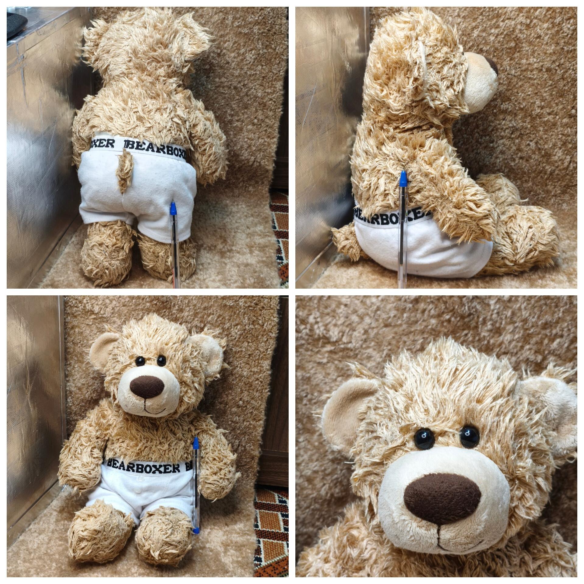 عروسک خرس پشمالو (Bearboxer)