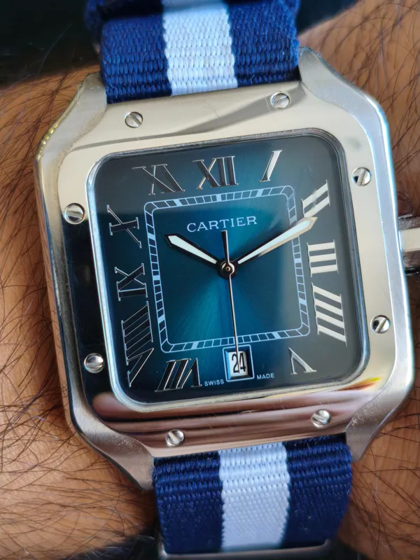 Cartier Santos 4072 Swiss Automatic 100M
