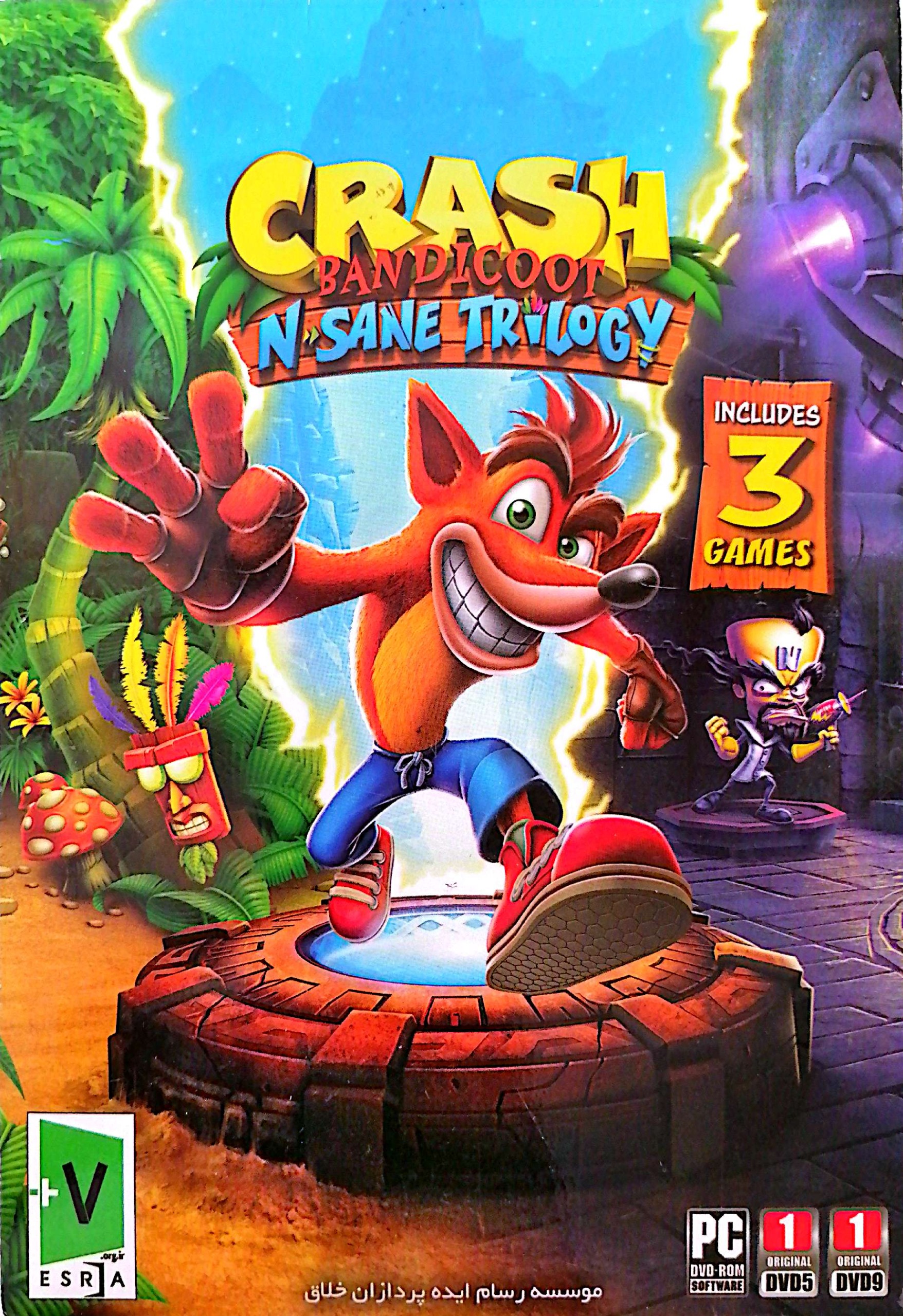 بازی کامپیوتر کراش crash 3