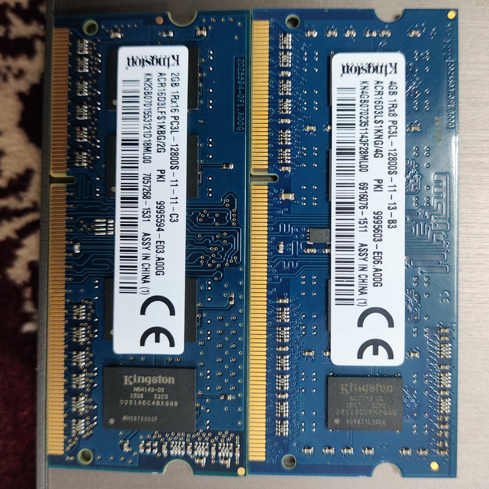 ram ddr3 لپ تاپی