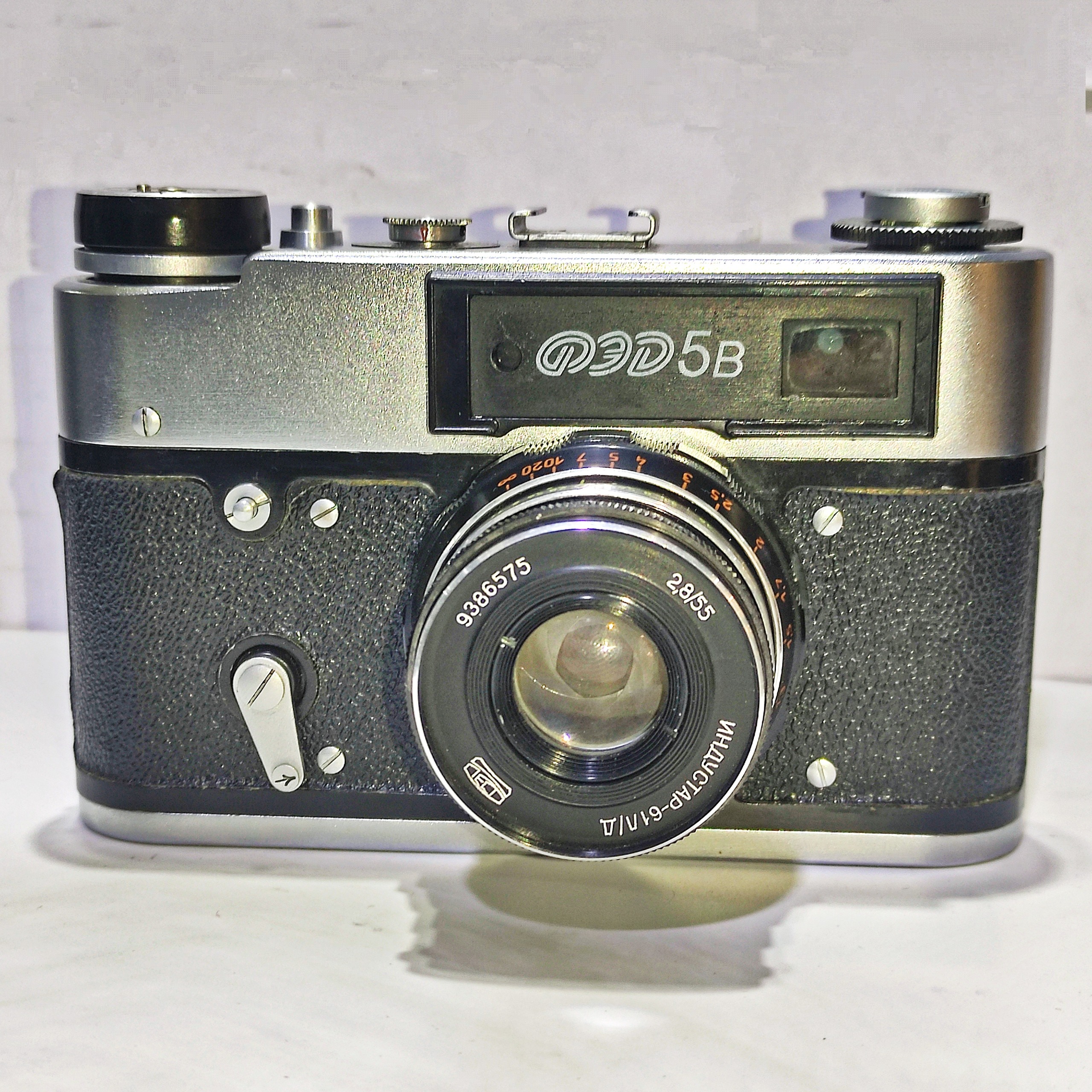 دوربین کلاسیک 1975 روسی FED 5B فیلم 35mm