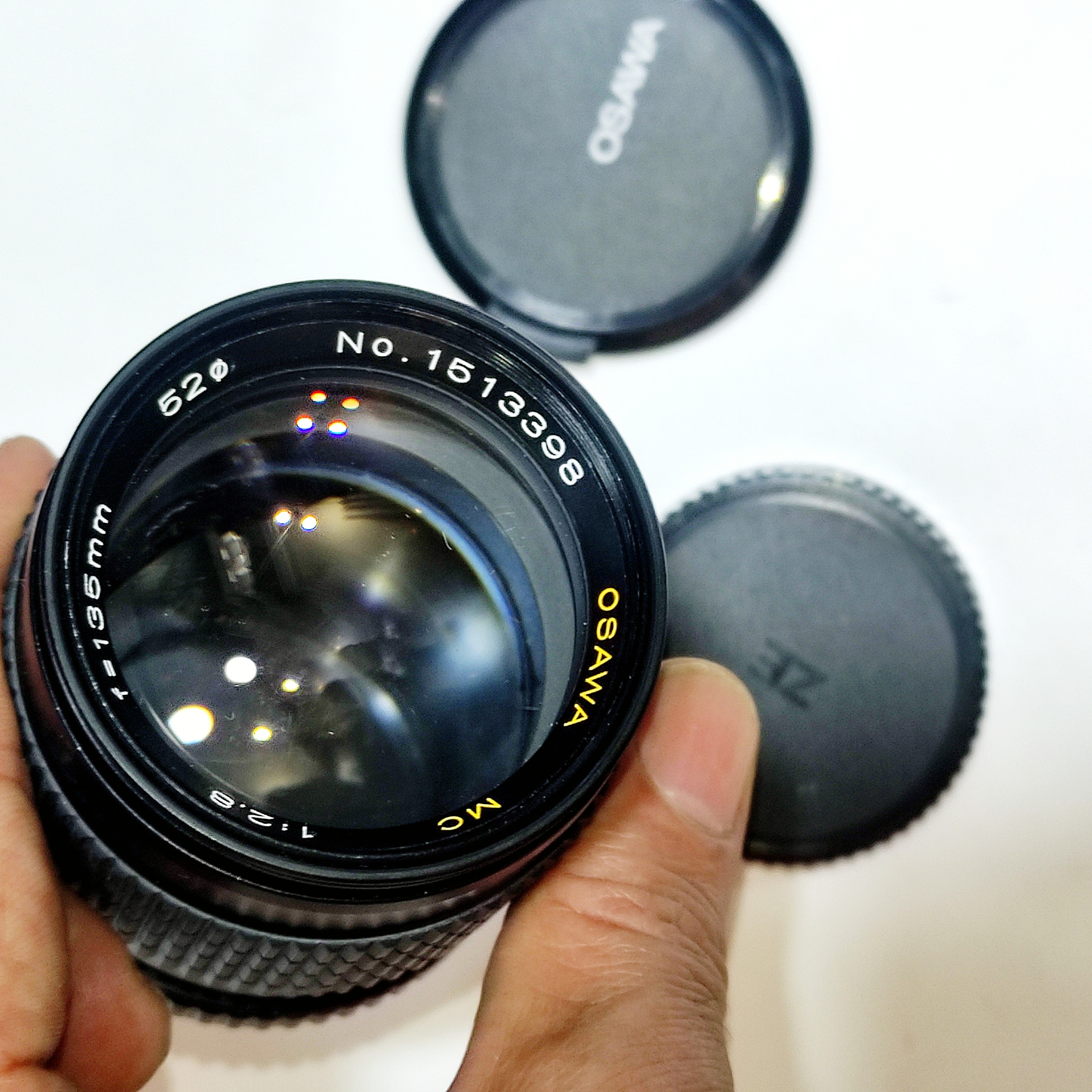 لنز 135mm مامیا ZE اوساوا ژاپن F2٫8