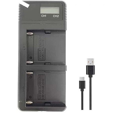 شارژر دوقلوی DUAL USB CHARGER NP-F970/960