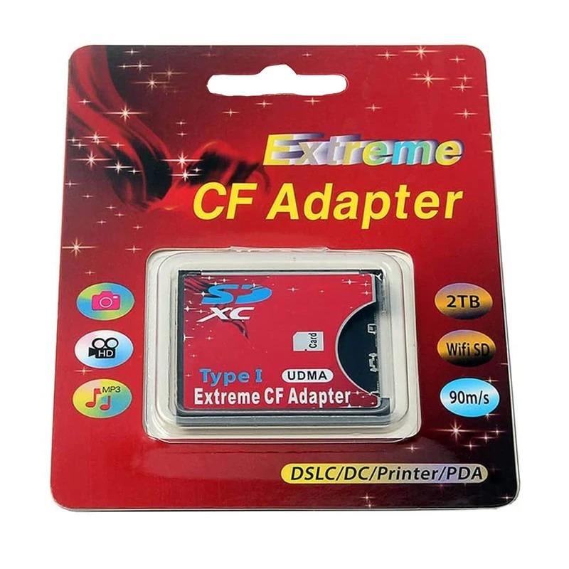 تبدیل آدابتور مموری SD به CF Extreme Adapter