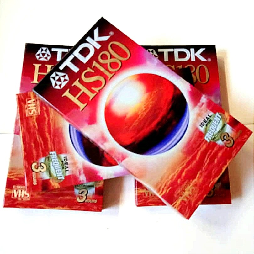 نوار خام ویدئو TDK HS E-180