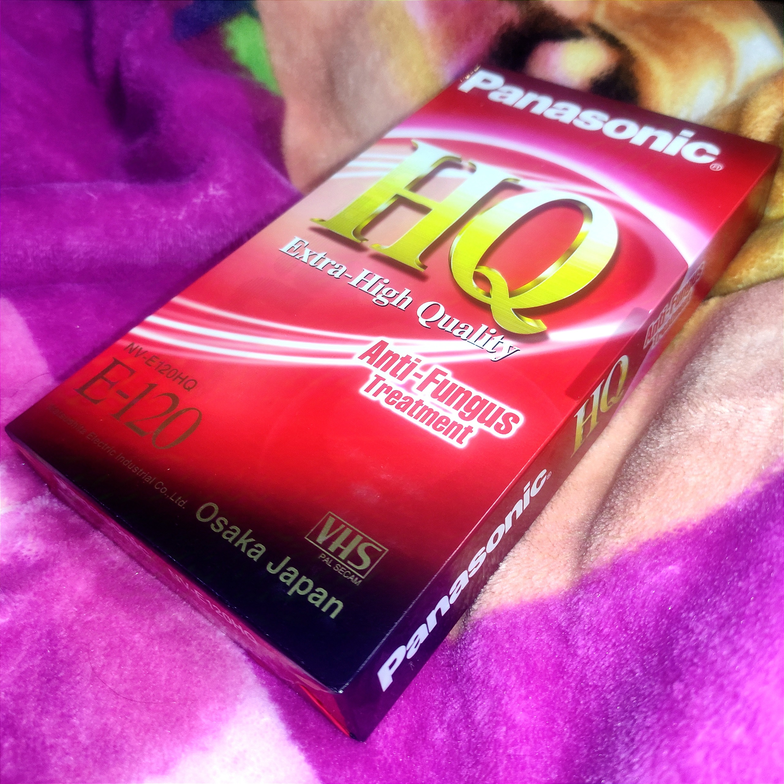 فیلم VHS خام Panasonic HQ E120