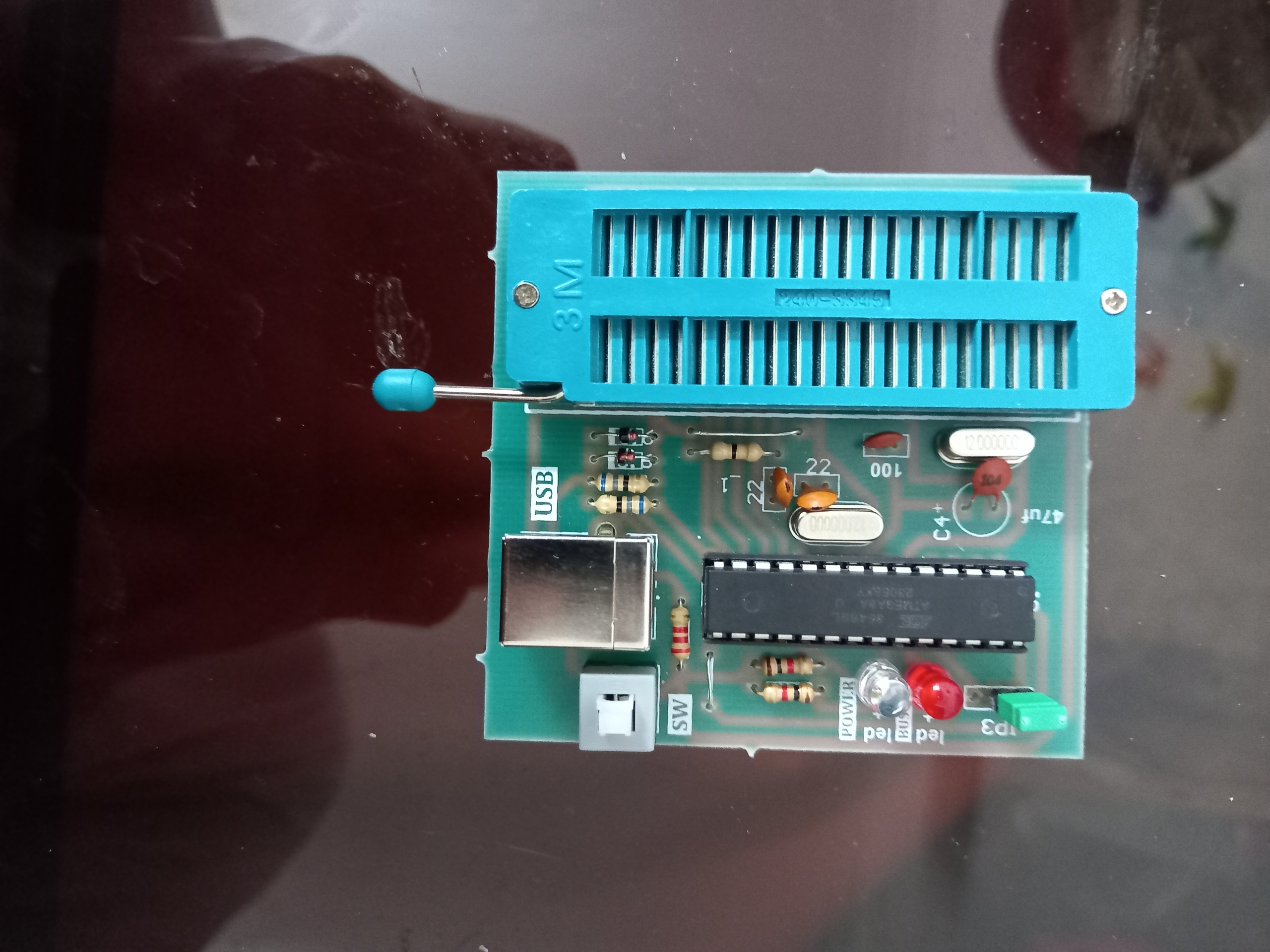 پروگرامر asp usb برون نویز و محافظ دار