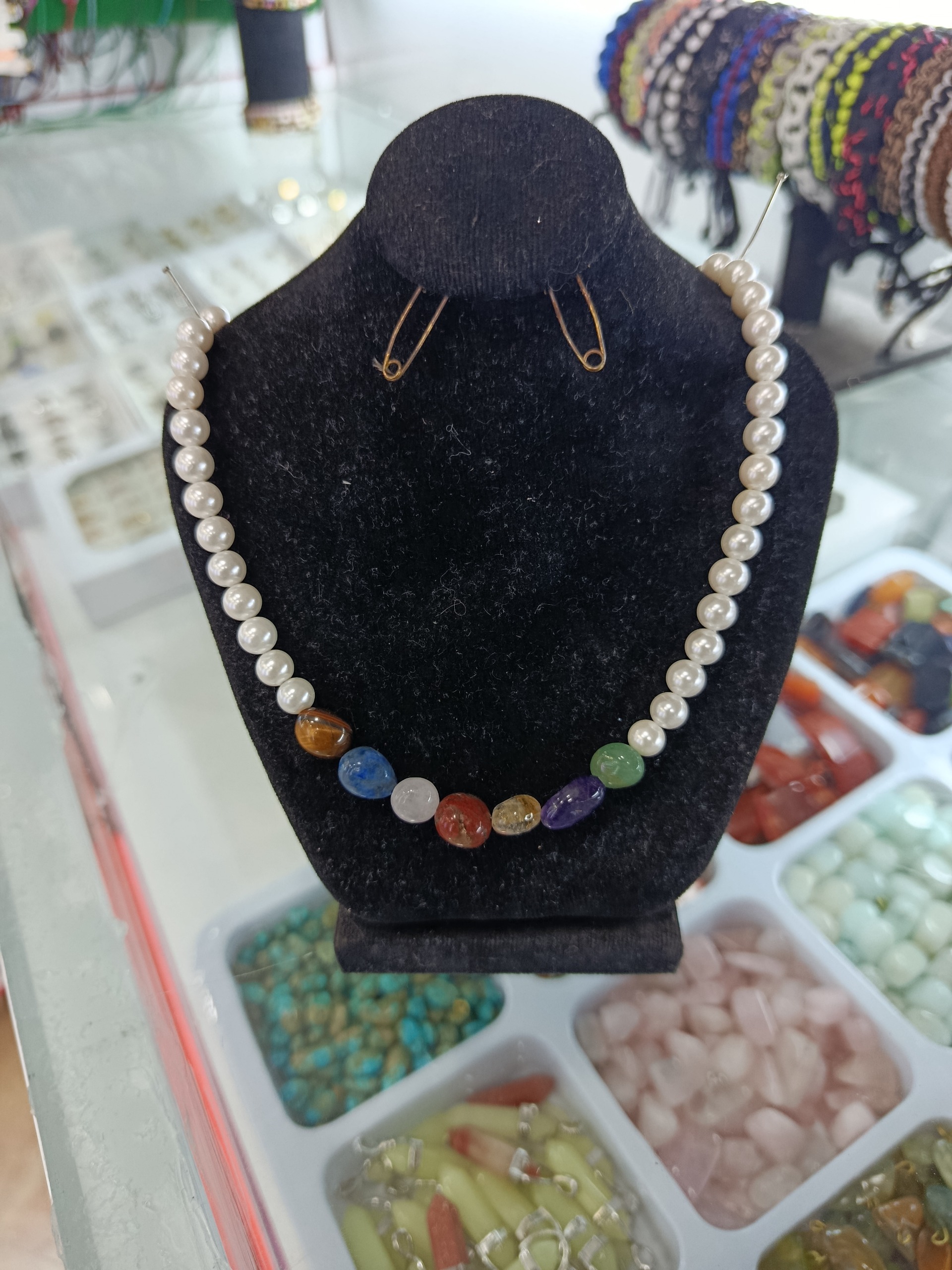 گردنبند مروارید 7 مراکز بدن