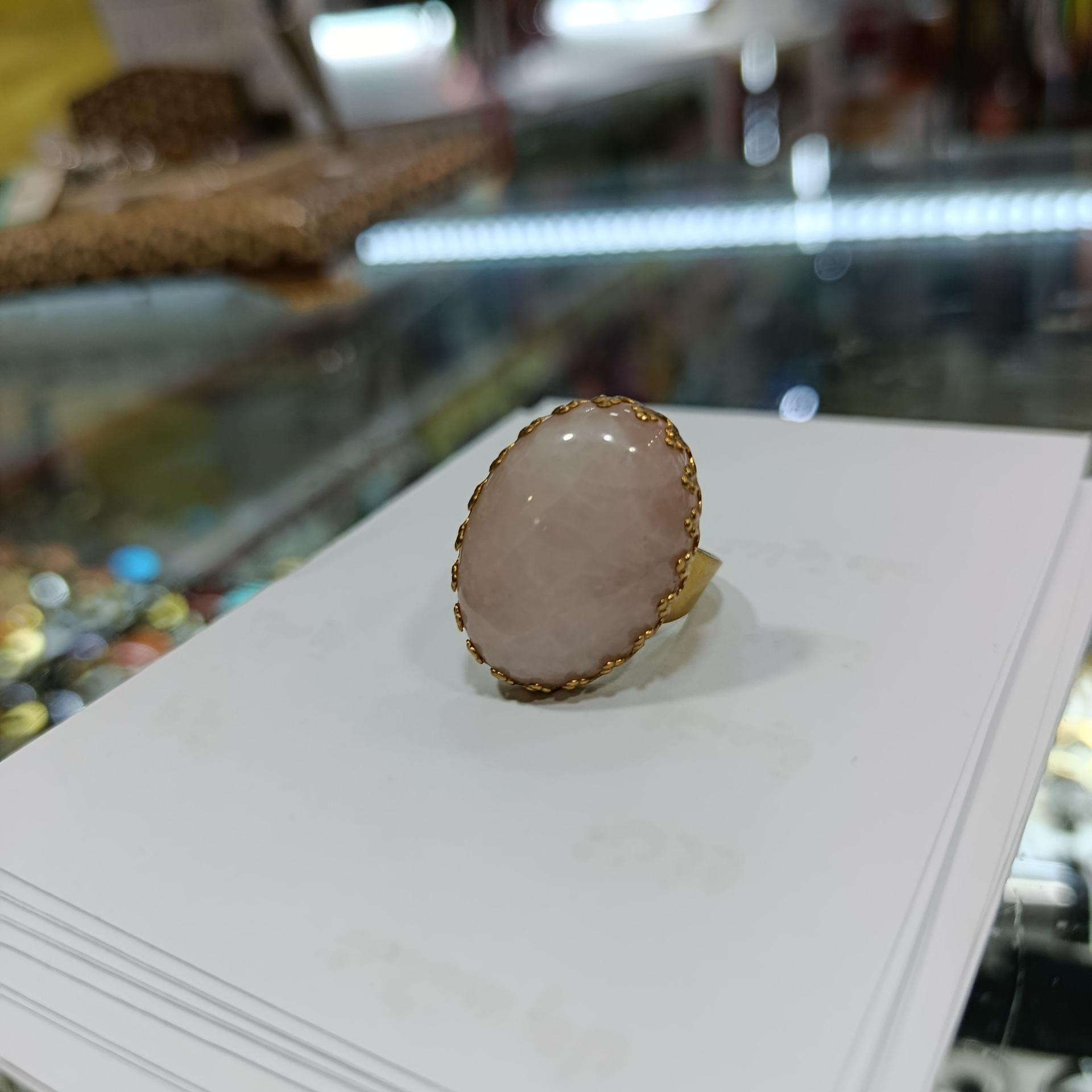 انگشتر برنج رنگ ثابت