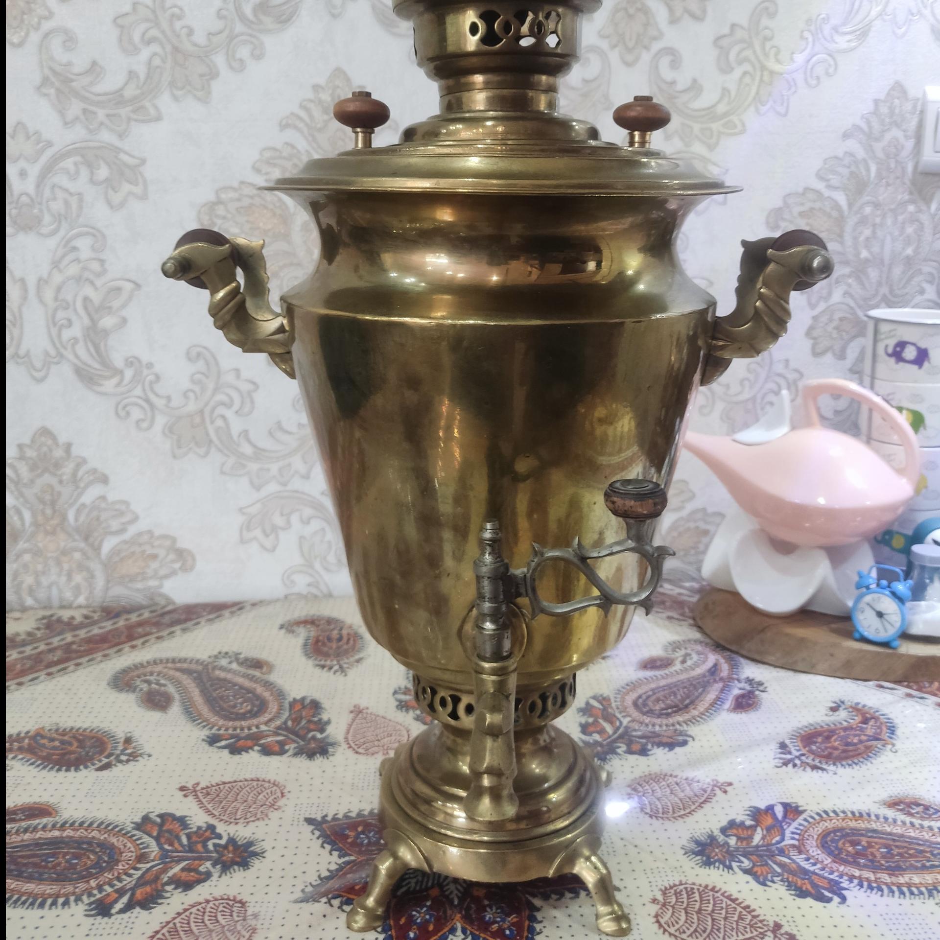 سماور ذغالی روسی