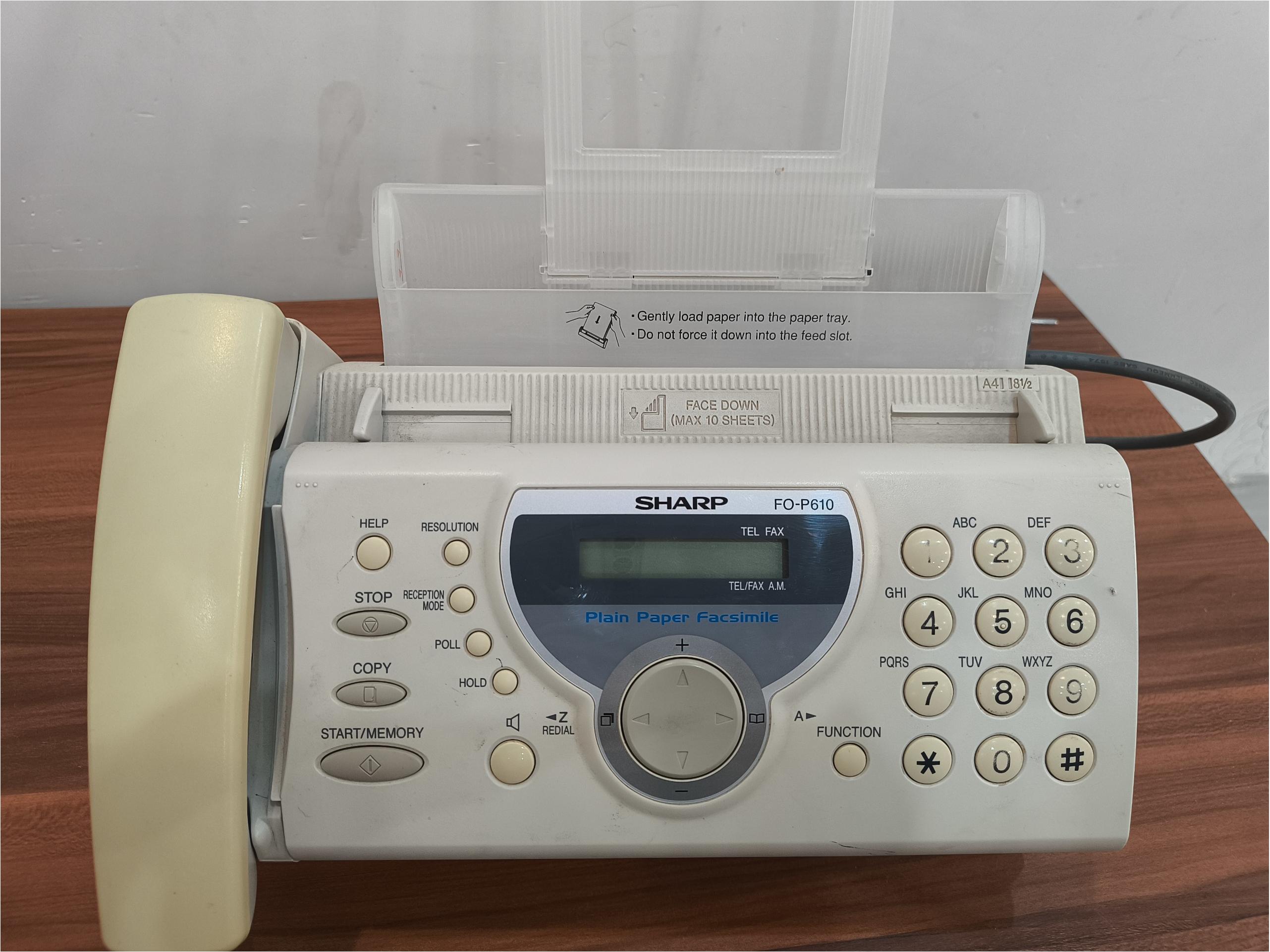 دستگاه فاکس شارپ مدل p610