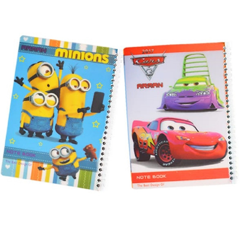 دفتر 100 برگ سیمی طلقی نقاشی