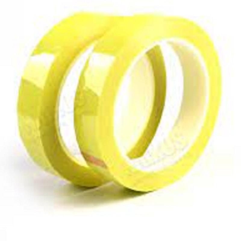 چسب بزرگ  نازک زرد رنگ