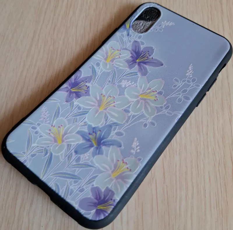قاب گوشی آیفون ایکس طرح دار ضد ضربه-iPhone X/XS-