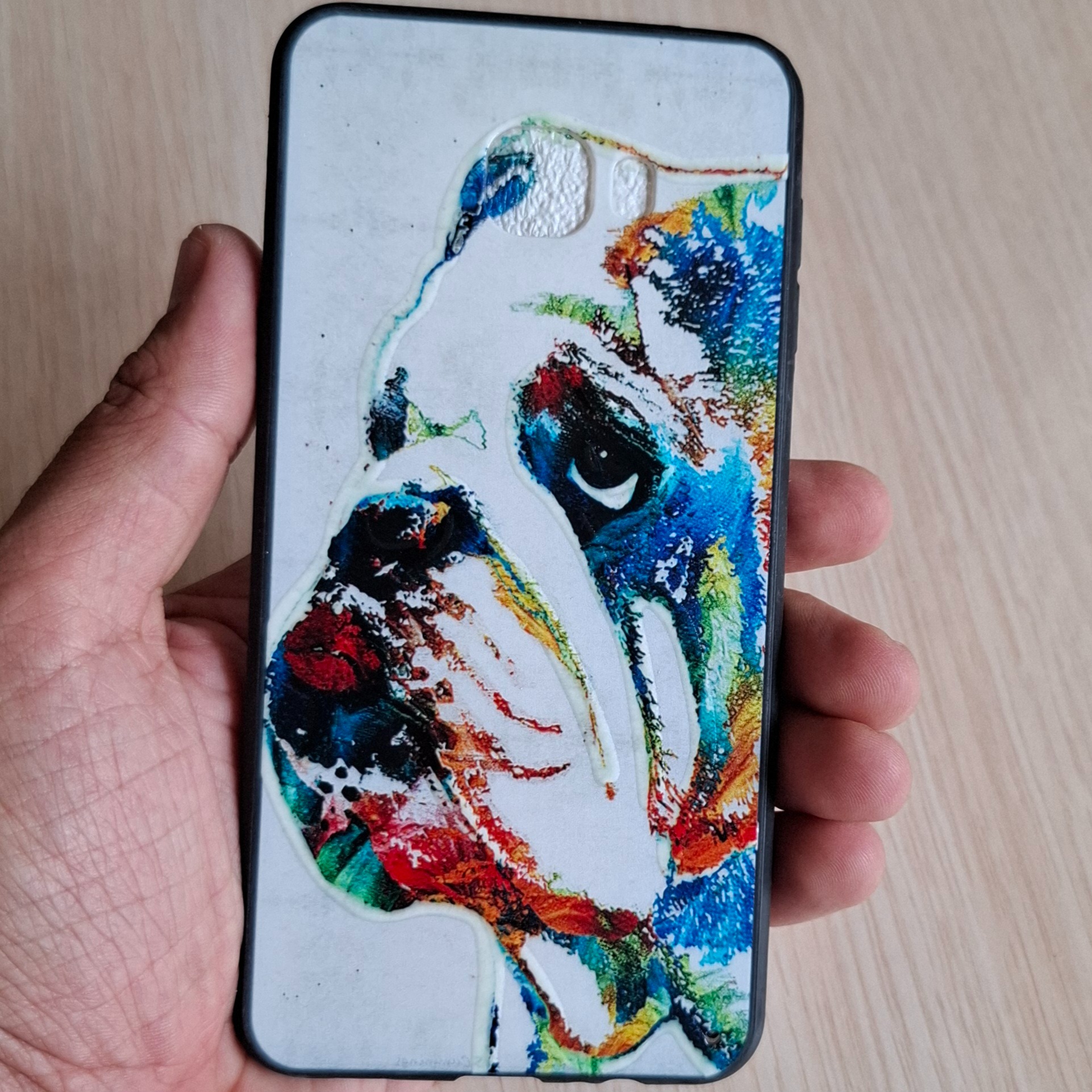 قاب گوشی سامسونگ C7 طرح دار برجسته