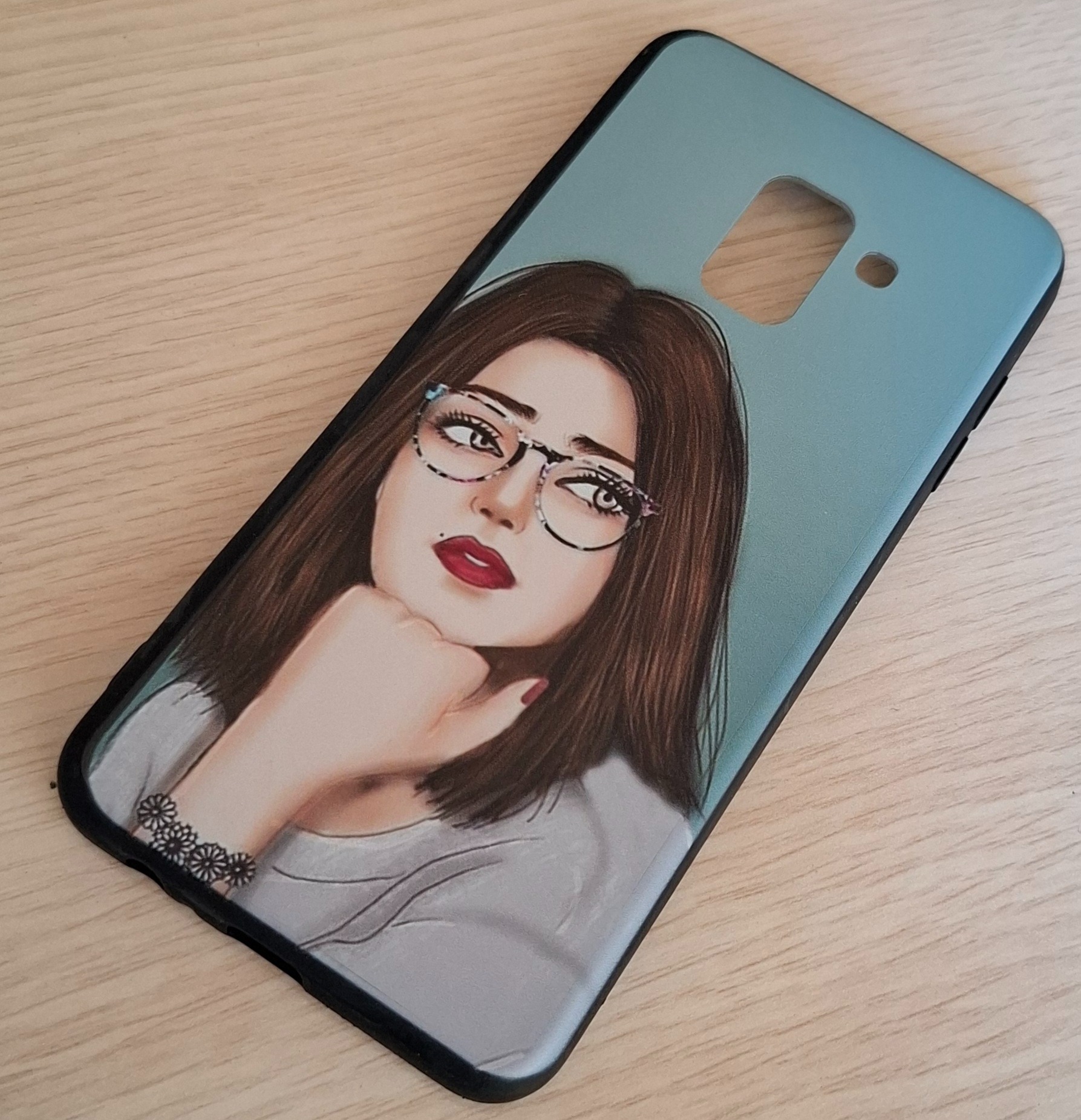 قاب گوشی سامسونگ A5 2018/A8 2018 دخترانه