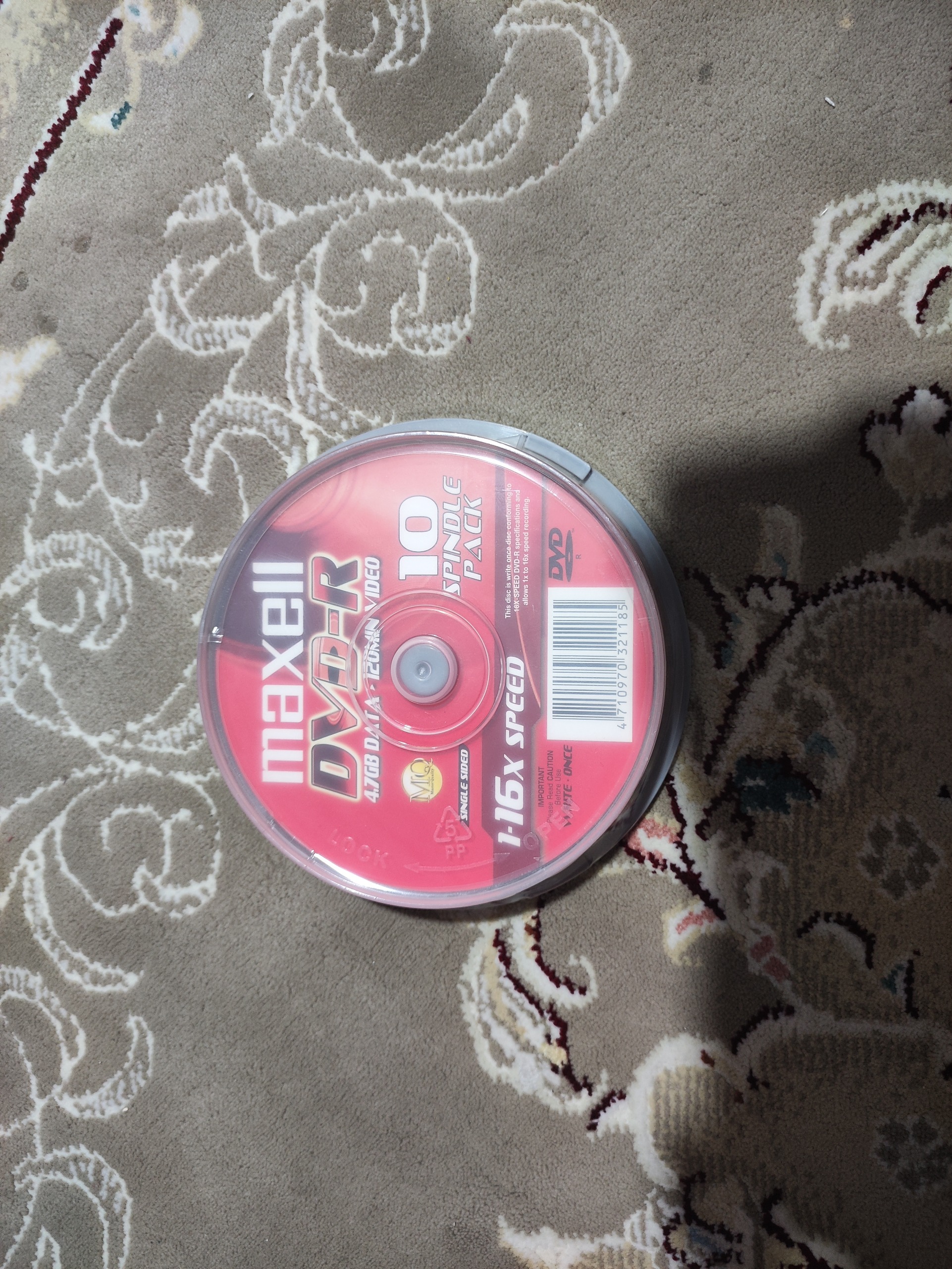 یک بسته DVD Maxell MQ اصل و اورجینال