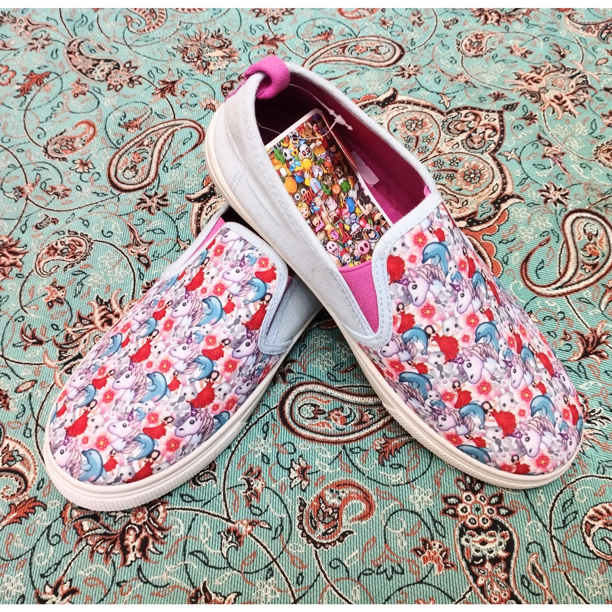 ونس زنانه /سایز 38 / PriMark /برند emoji /انگلستان