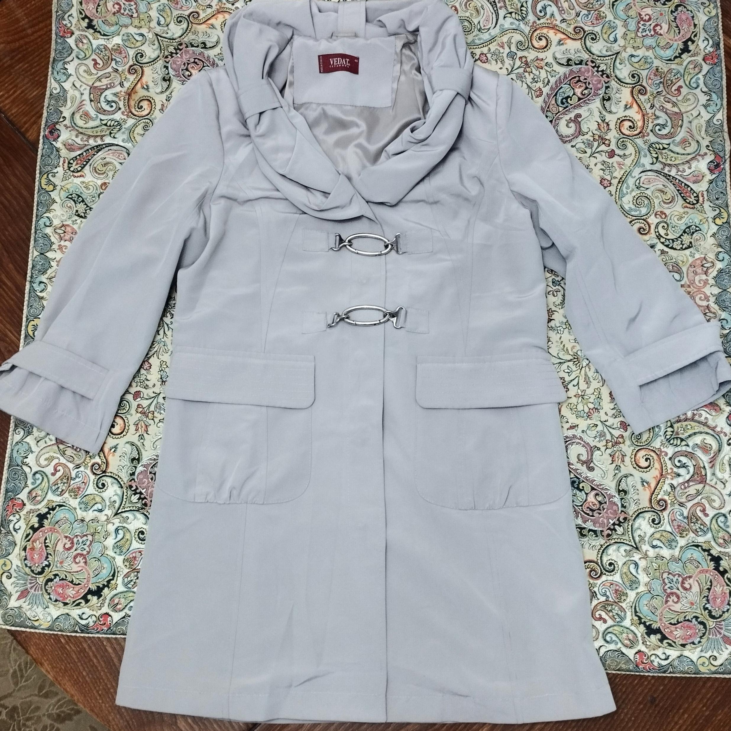 بارانی ضد آب بلند / سایز 46 / تولید ترکیه