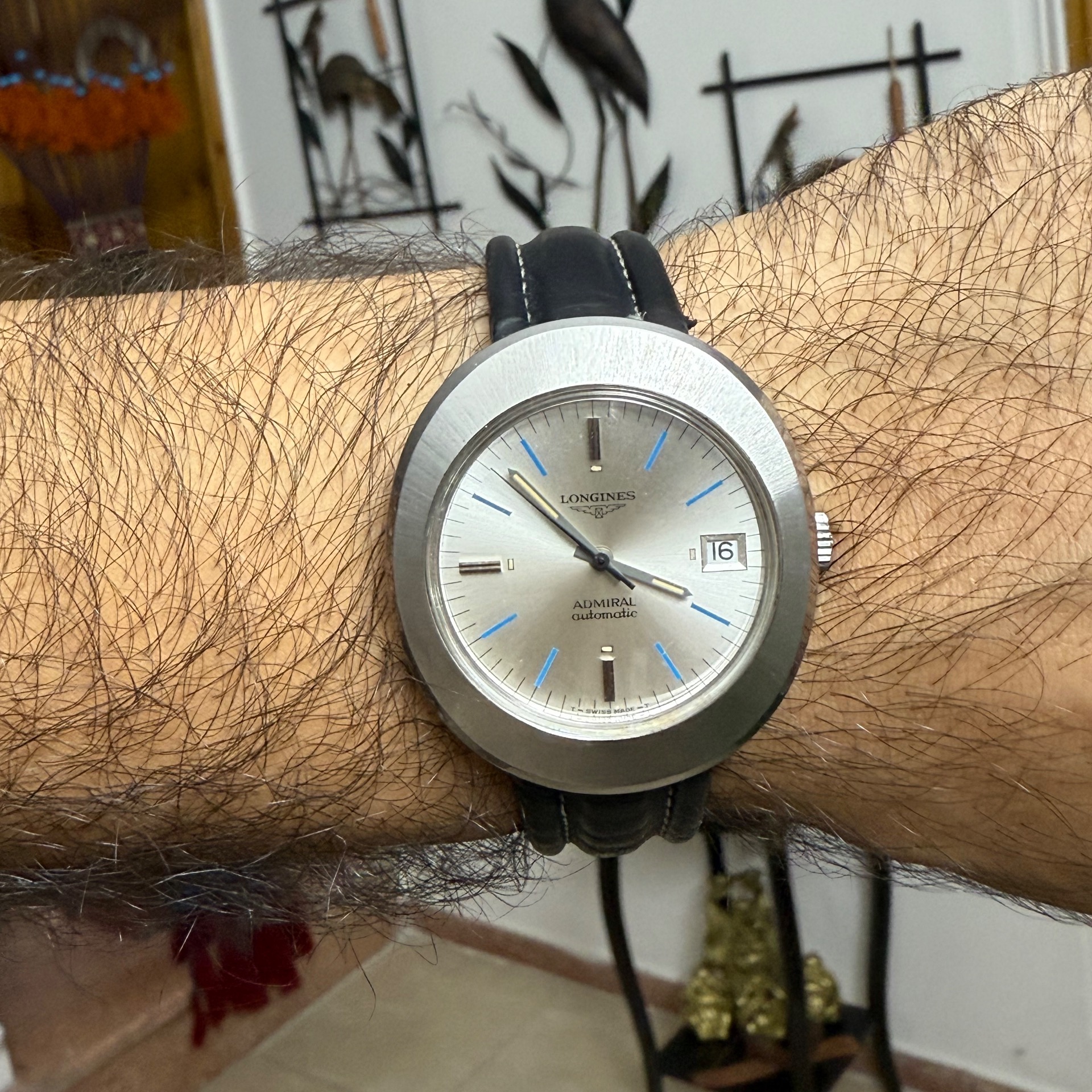 ساعت مچی لونژین آدمیرال در حد آکبند واقعی