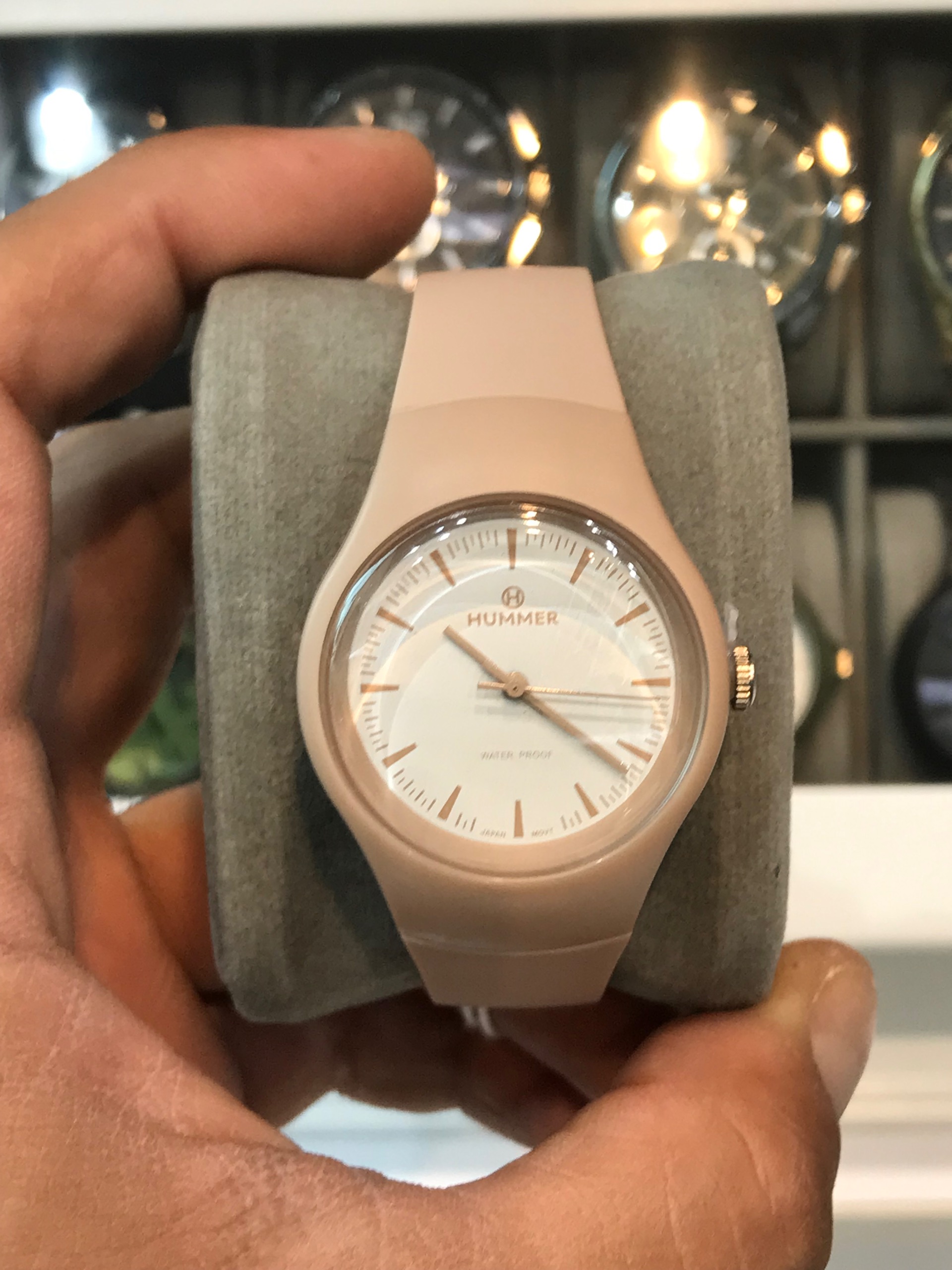 ساعت مچی هامر ، بند پاستیلی ، ضد آب دخترانه