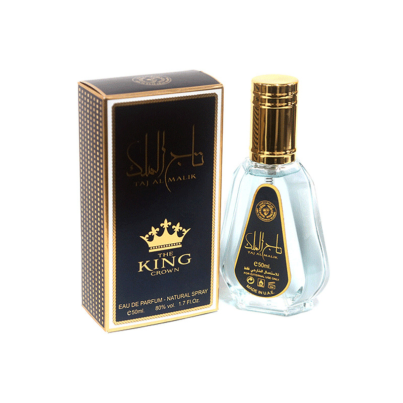 عطر مردانه خنک تاج الملک کینگ ارض الزعفران
