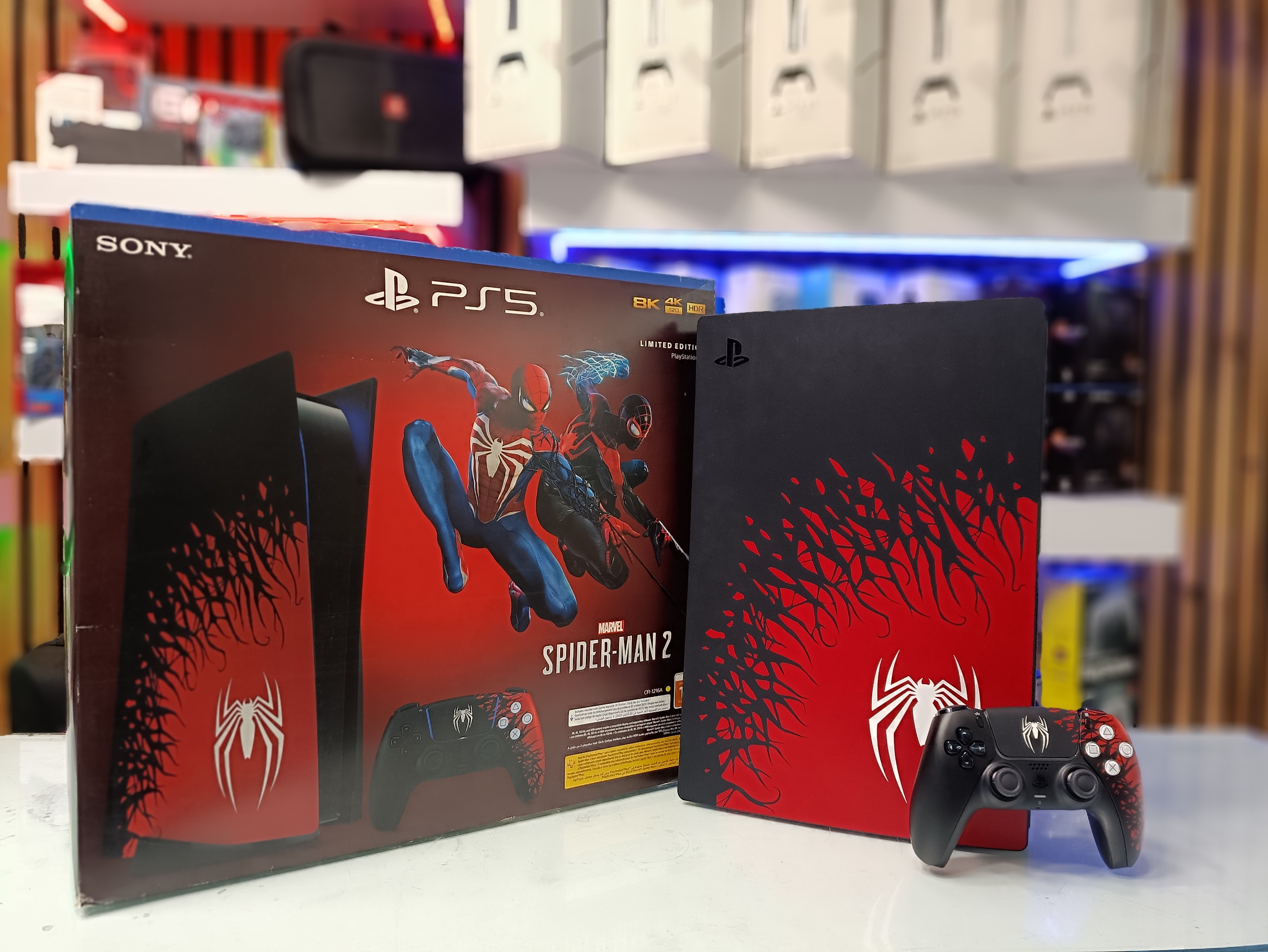 PS5 LIMITED SPIDERMAN 2 لیمیتد اسپایدرمن