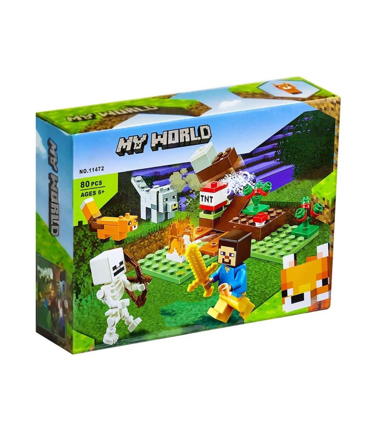 بازی لگو ماینکرفت  LEGO Minecraft سری MY WORLD