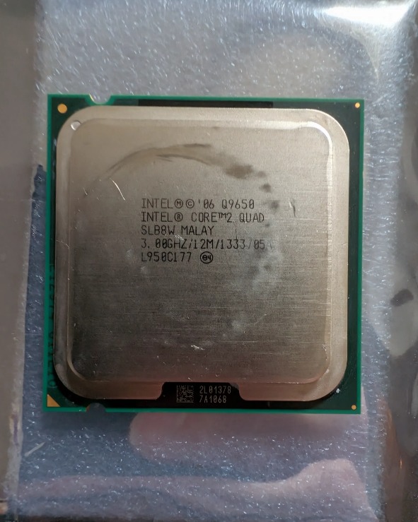 پردازنده مرکزی اینتل سری Core 2 Quad مدل Q9650