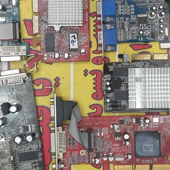 پک هشت عددی کارت گرافیک AGP 128/64/32MB