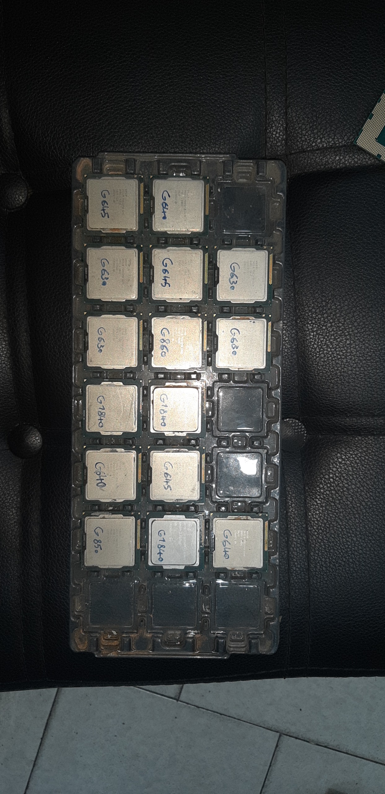 یک پردازنده نسل دو intel pentium G سوکت 1155