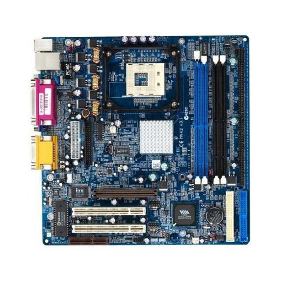 شاتل 478 Shuttle MV43V MV43S004 P4M266 SDRAM DDR1