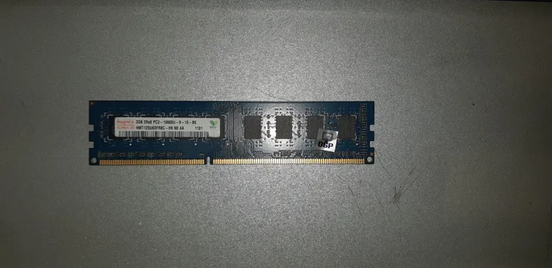 رم کامپیوتر DDR3 1333 PC3-10600 دو گیگابایت دوبر