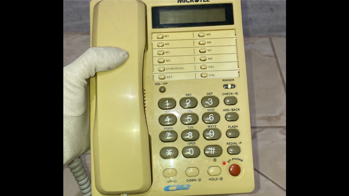 گوشی تلفن میکروتل