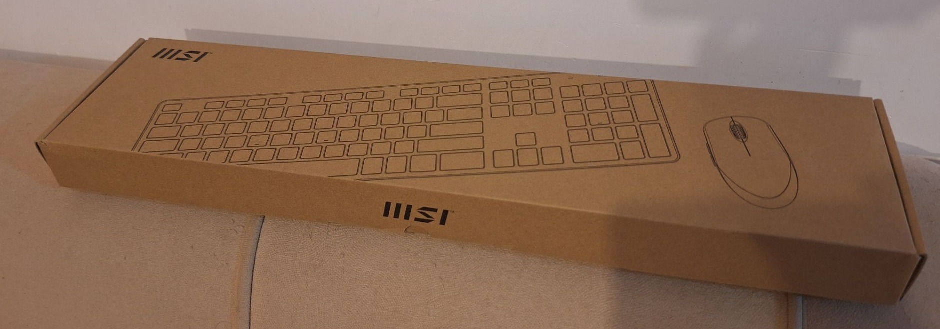 کیبورد و ماوس بی سیم ام اس آی مدل RF-1430w-FS