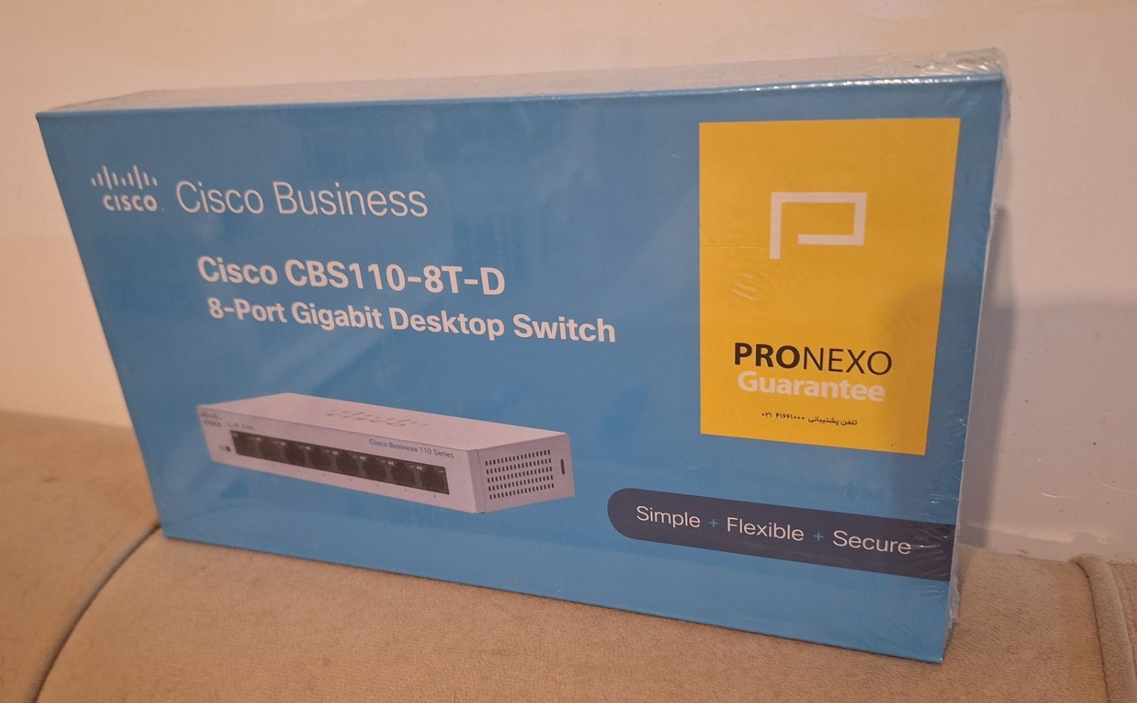 سوئیچ 8 پورت سیسکو مدل CBS110-8T-D