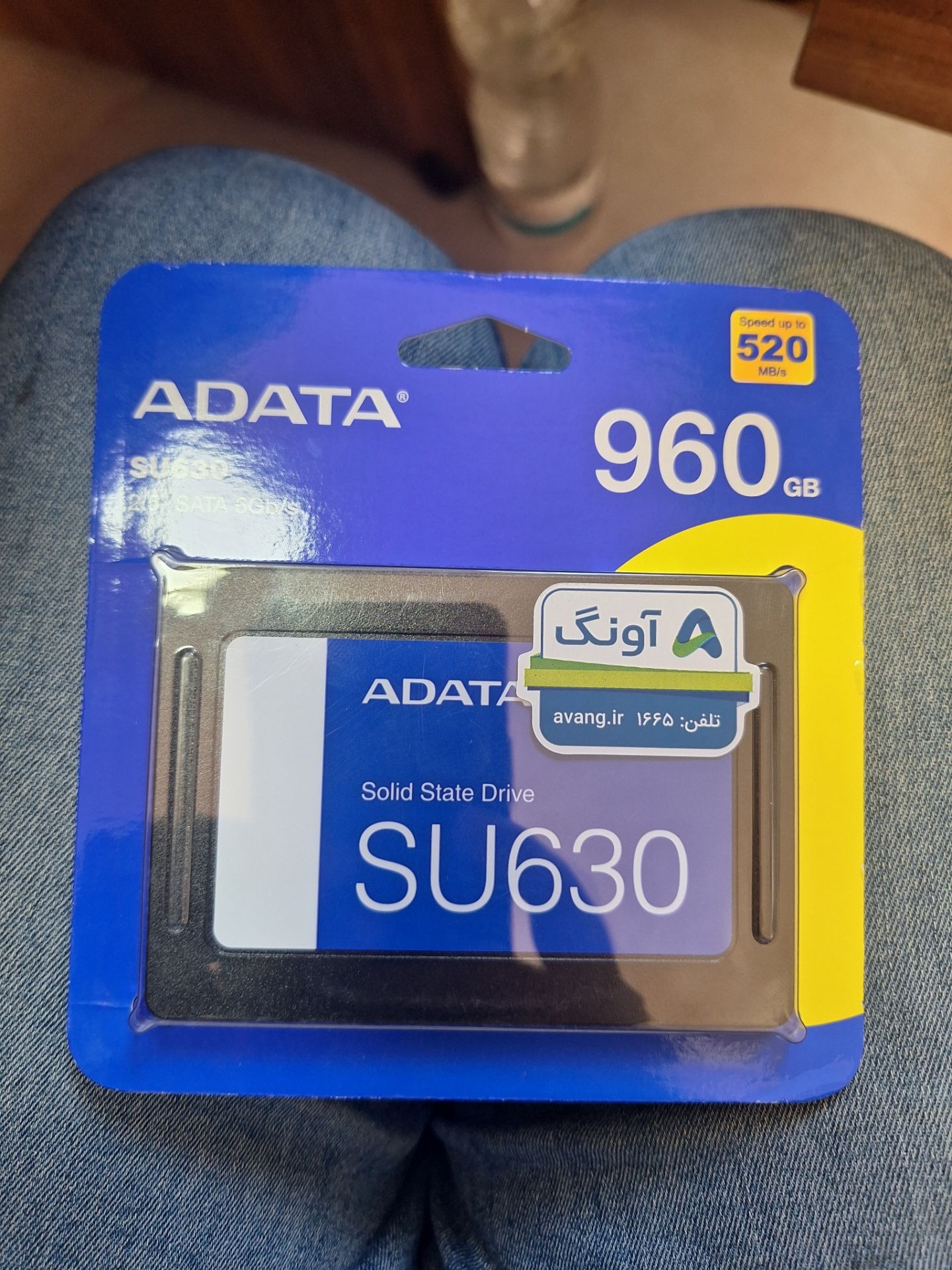 اس اس دی اینترنال ای دیتا مدل SU650 یک ترابایت