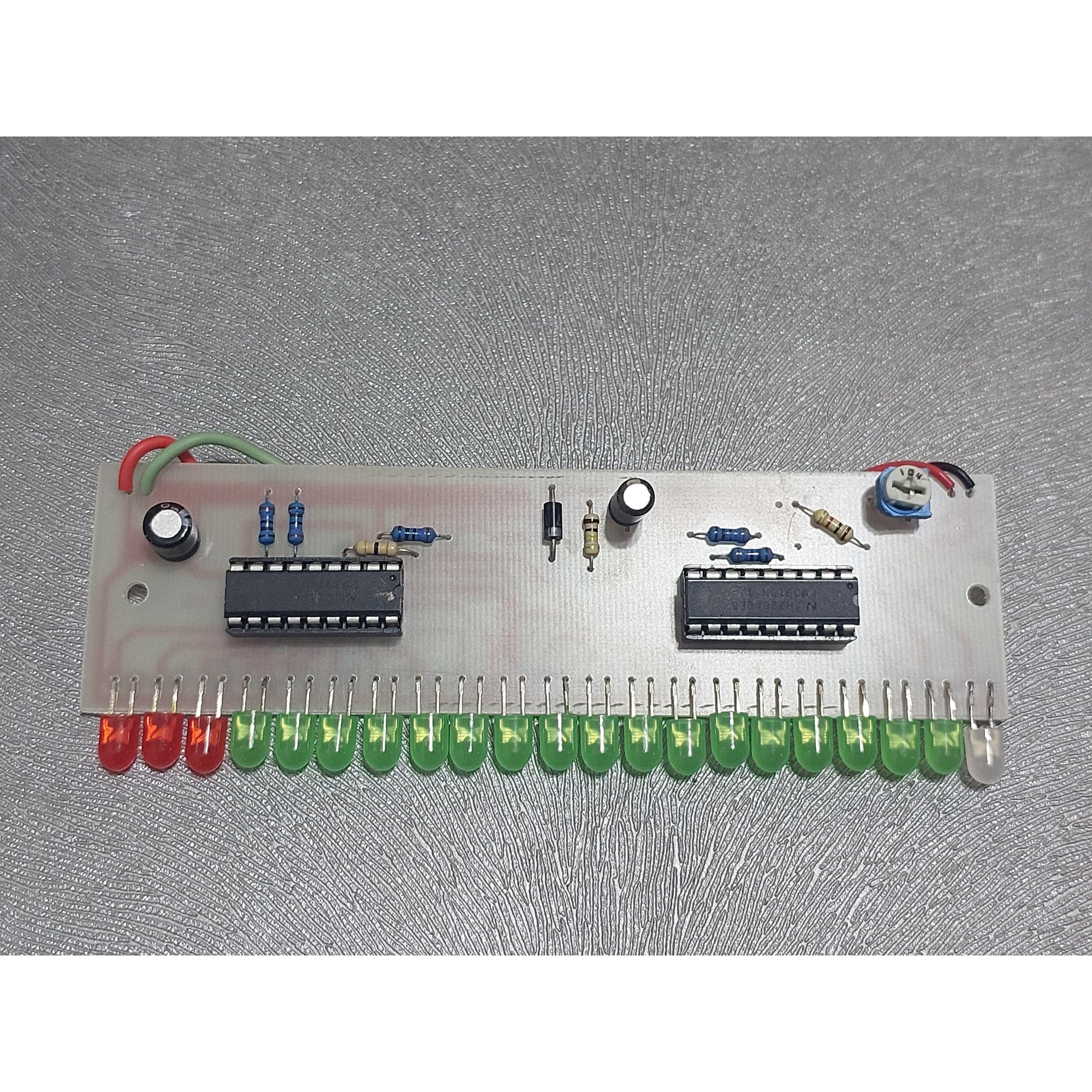 ویو متر مونو 20 led (vu meter)