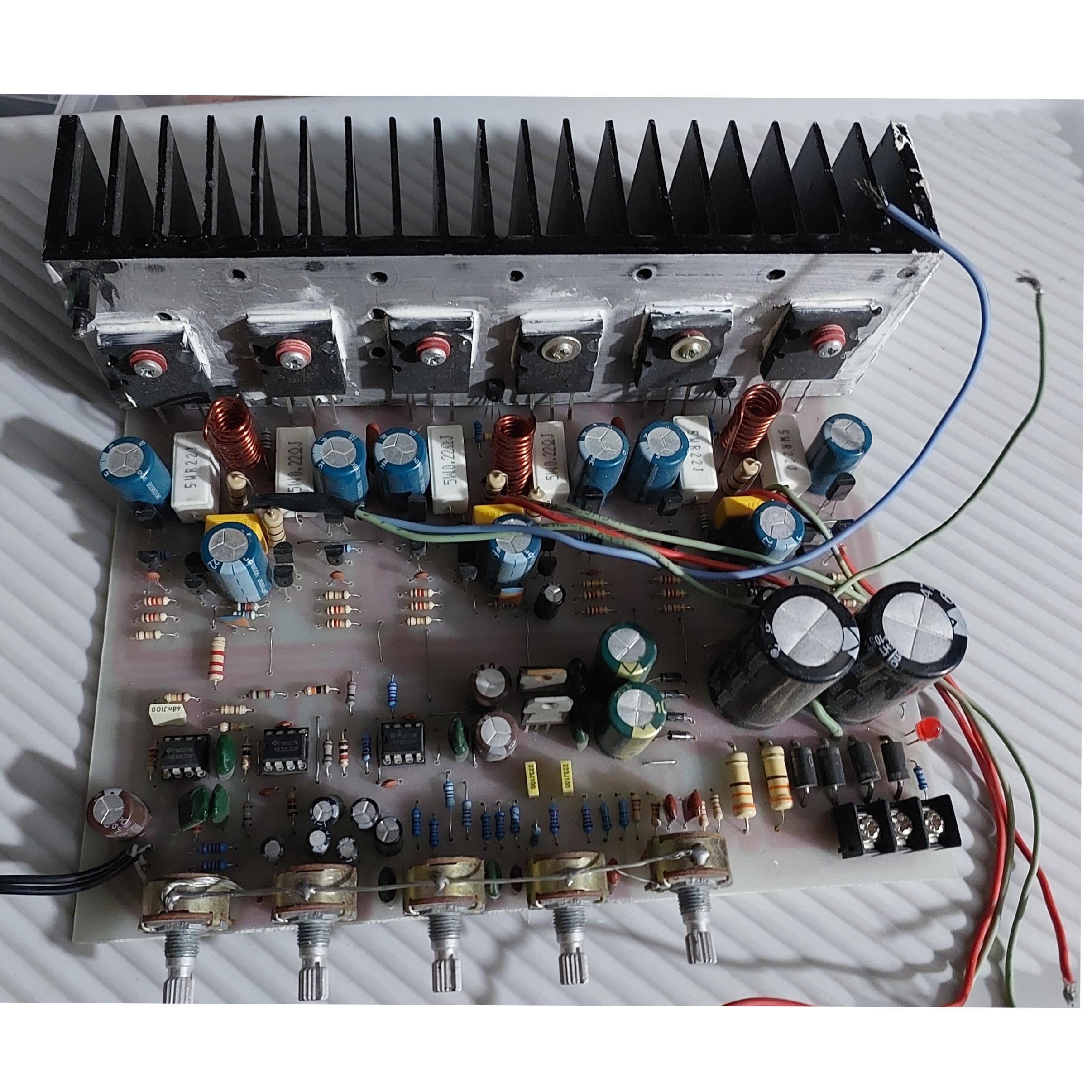 آمپلیفایر 2.1 کانال 450 وات