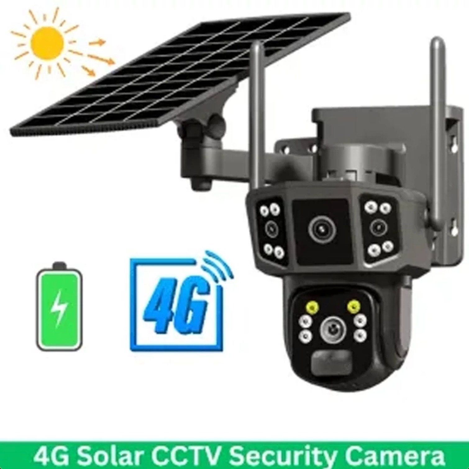 دوربین سولار سه تصویر سیمکارتی 4G solar